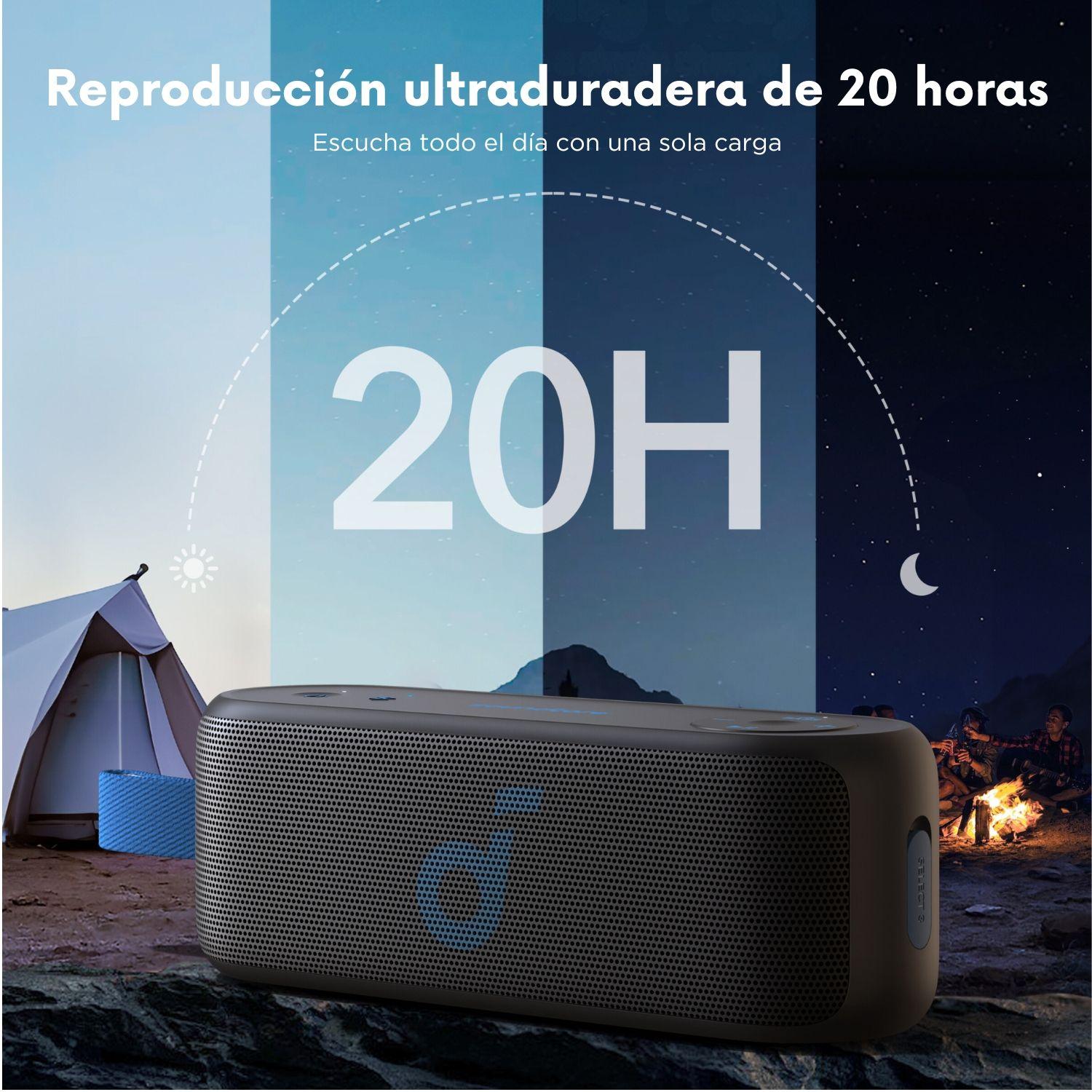 Parlante Bluetooth Select 3 Soundcore Negro-7