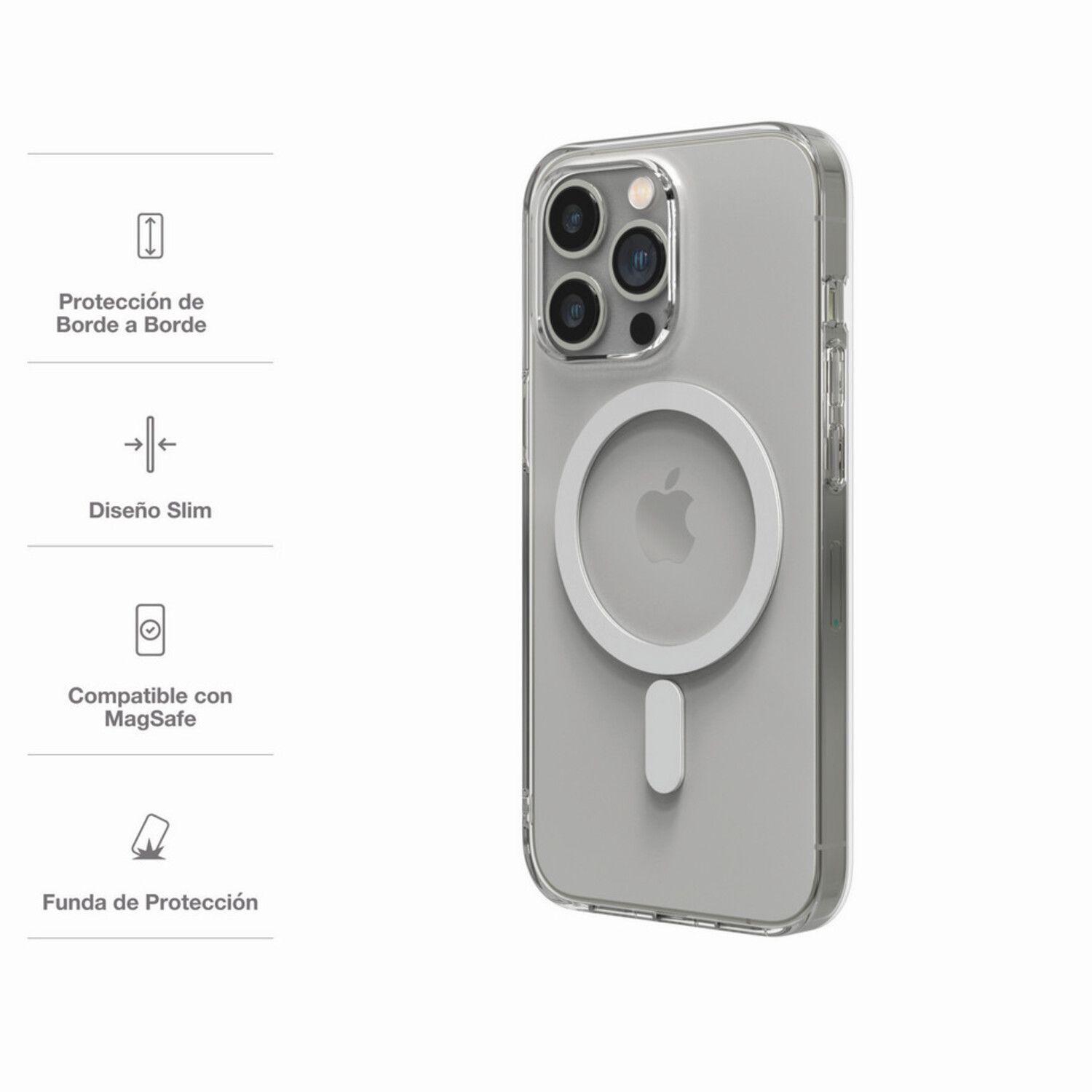 Funda Ifrogz Slim Connect Magsafe iPhone 13 Pro Transparente-1