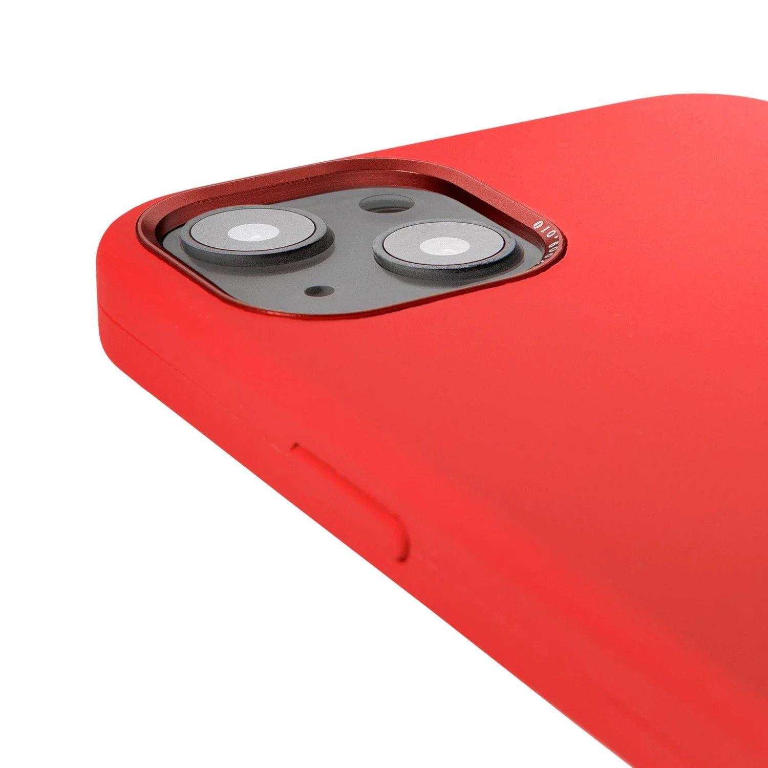 Funda Silicona Decoded Con Magsafe Para iPhone 13 Rojo-5