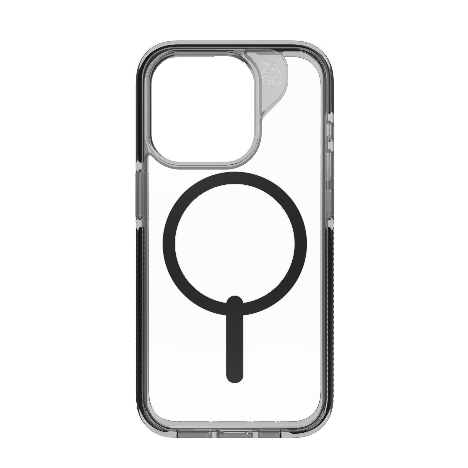 Carcasa ZAGG Santa Cruz Snap iPhone 15 Pro MagSafe Negro-4