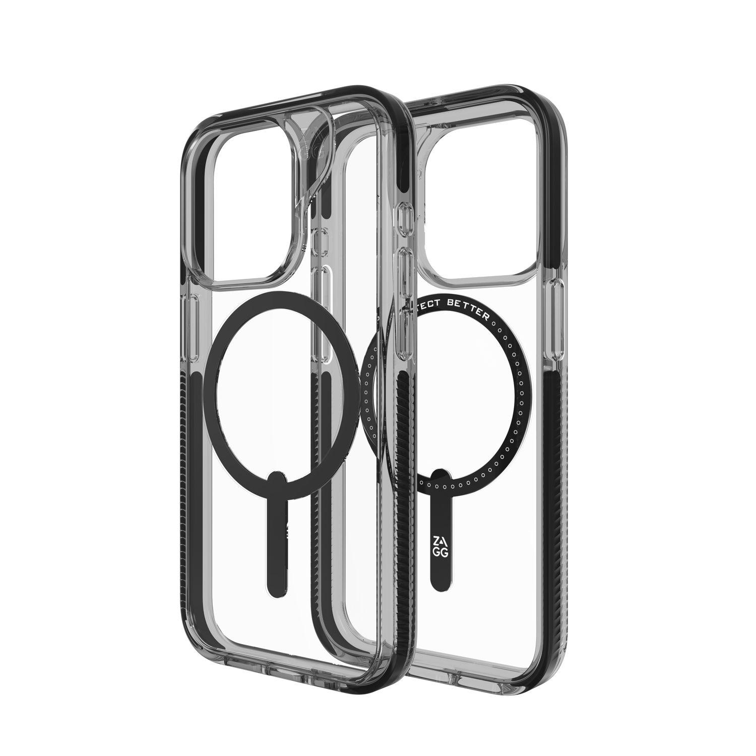 Carcasa ZAGG Santa Cruz Snap iPhone 15 Pro MagSafe Negro-6