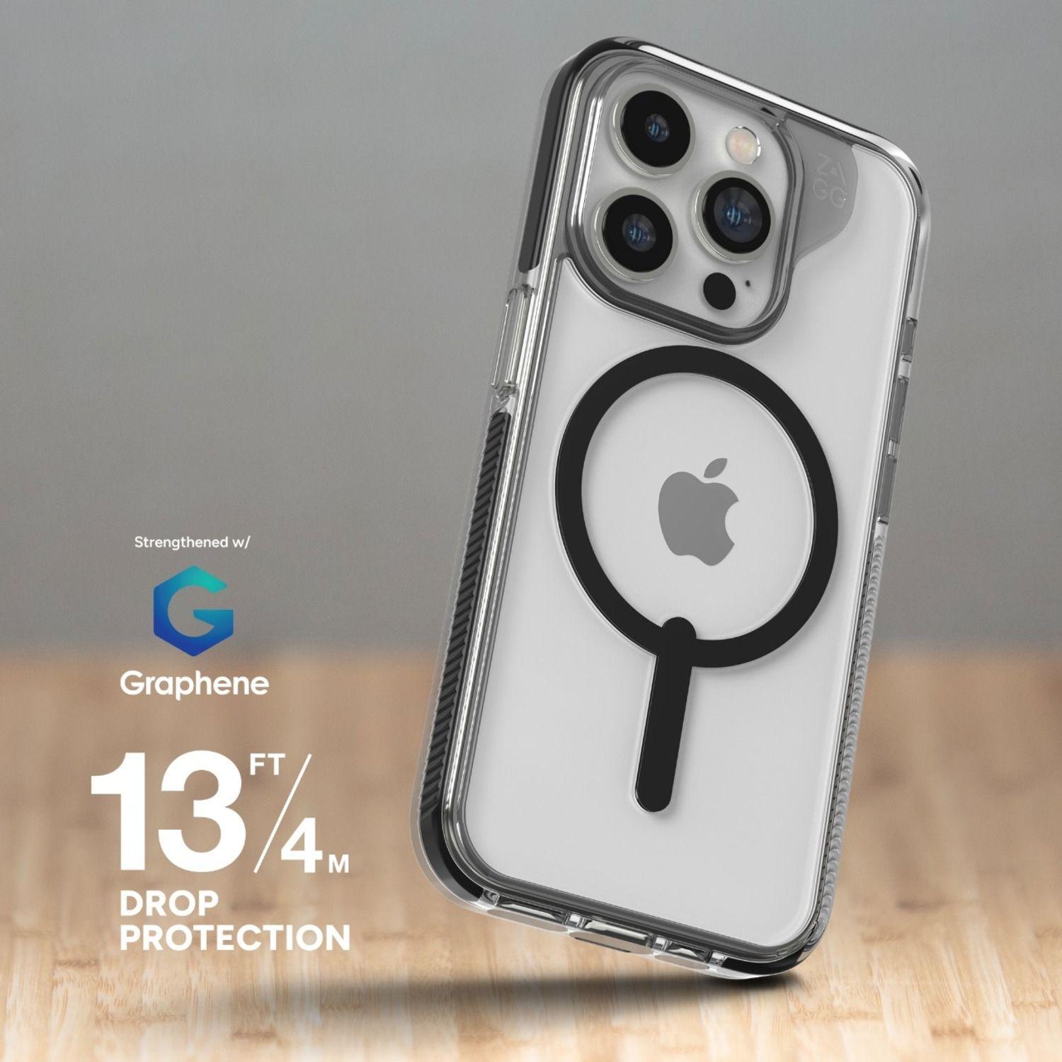 Carcasa ZAGG Santa Cruz Snap iPhone 15 Pro MagSafe Negro-7
