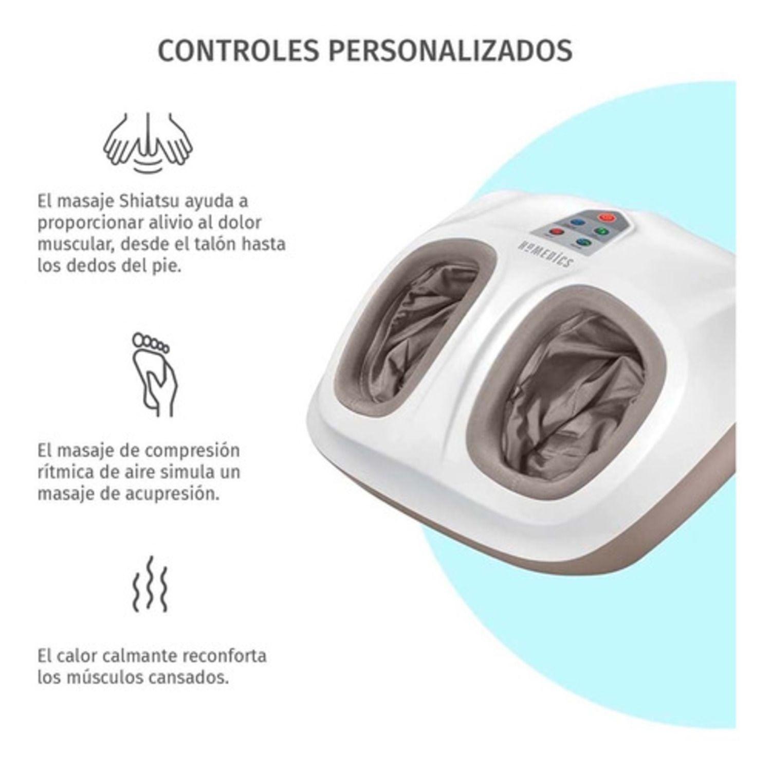 Simulador De Acupresión Y Masajeador Shiatsu Pies Homedics-4