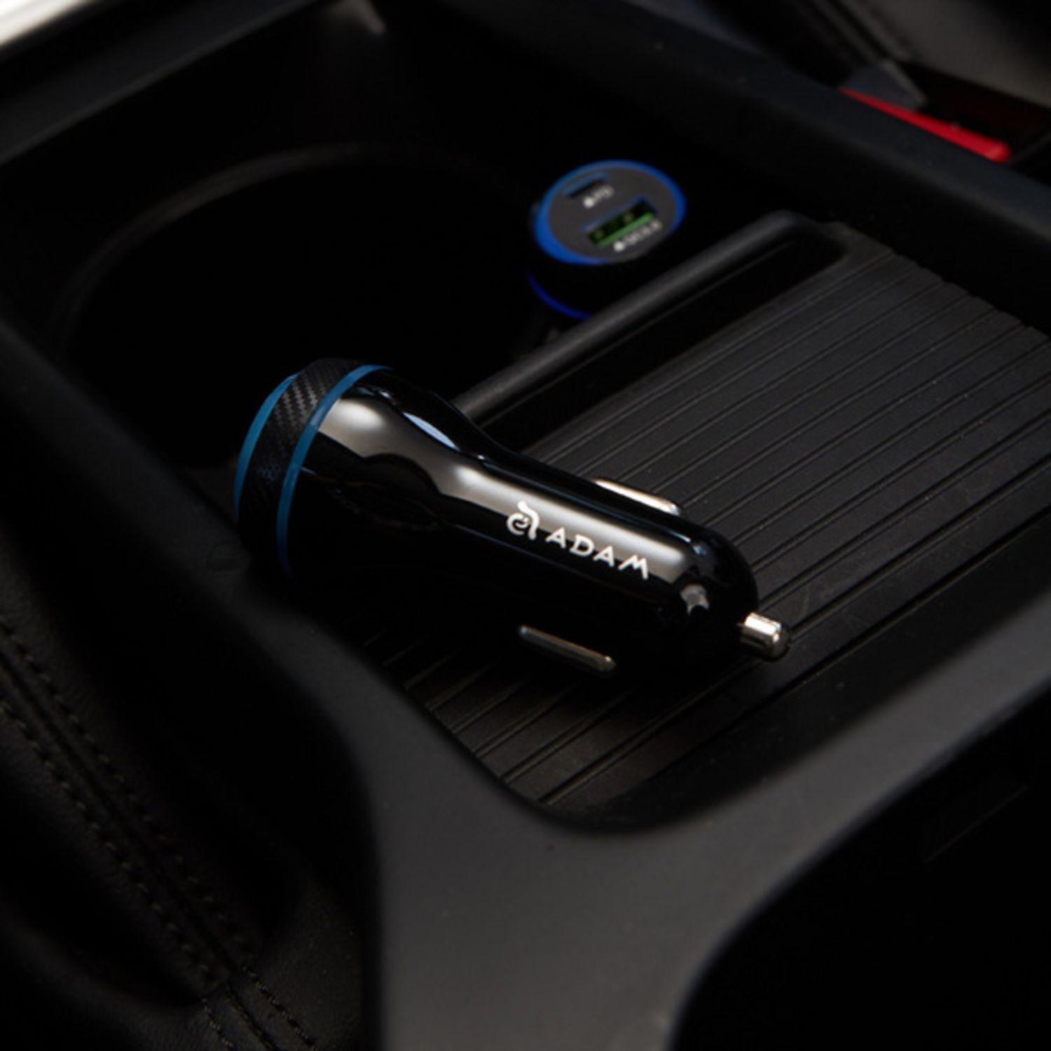 Cargador para auto USB-C y USB-A Adam Elements de hasta 45 W-4