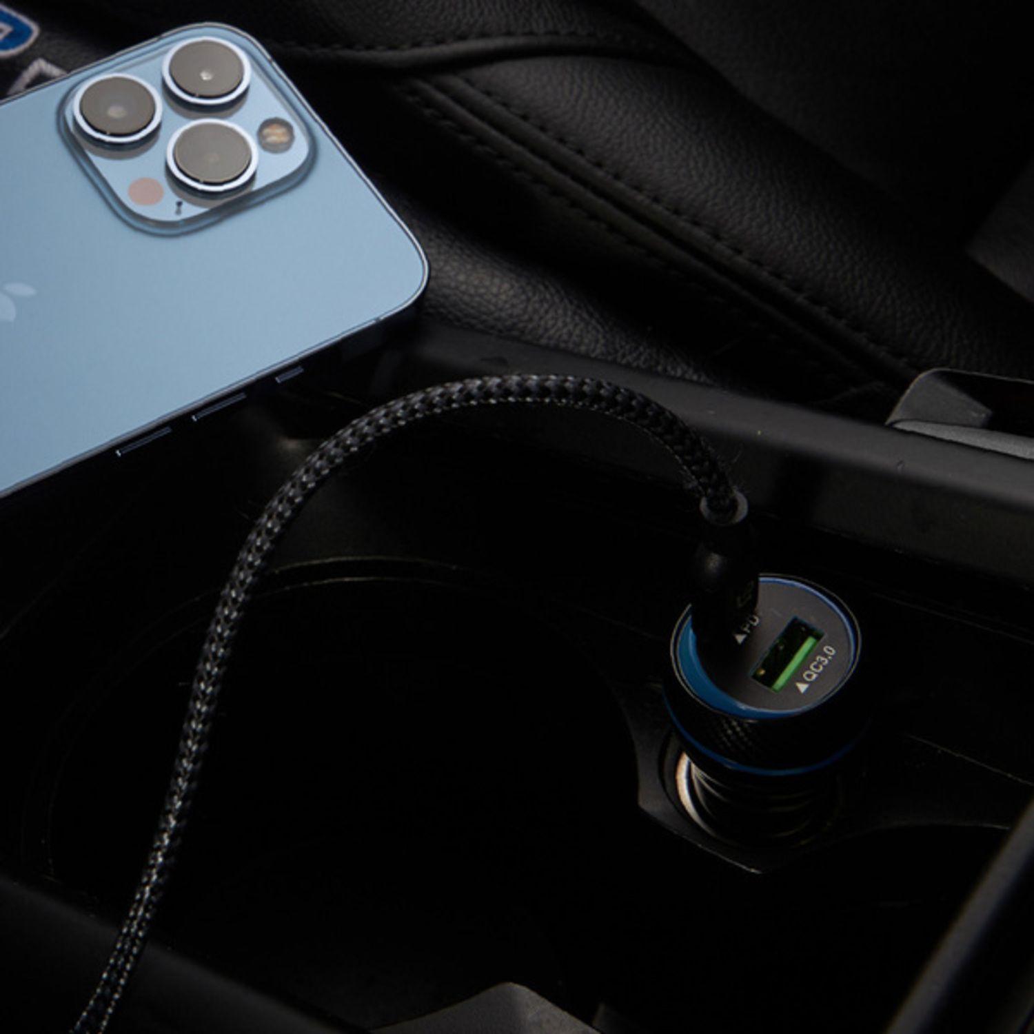Cargador para auto USB-C y USB-A Adam Elements de hasta 45 W-6