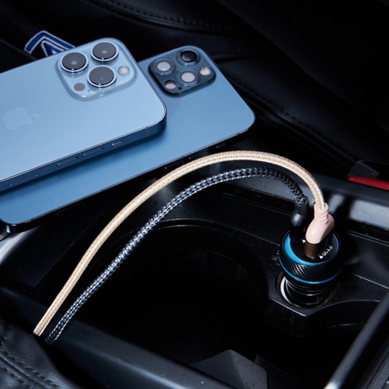 Cargador para auto USB-C y USB-A Adam Elements de hasta 45 W-7