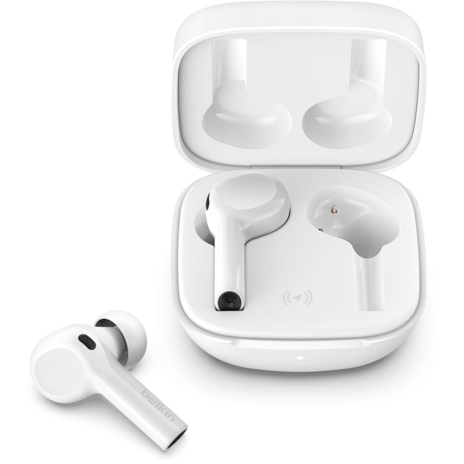 Audifonos Belkin Soundform Freedom Tws Bluetooth Blanco-0