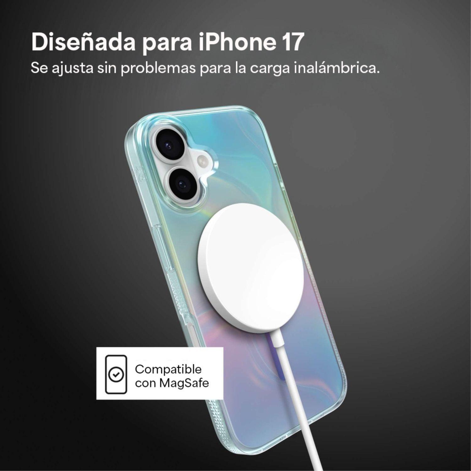 Carcasa Milan Snap para iPhone 17 Burbuja Iridiscente-2