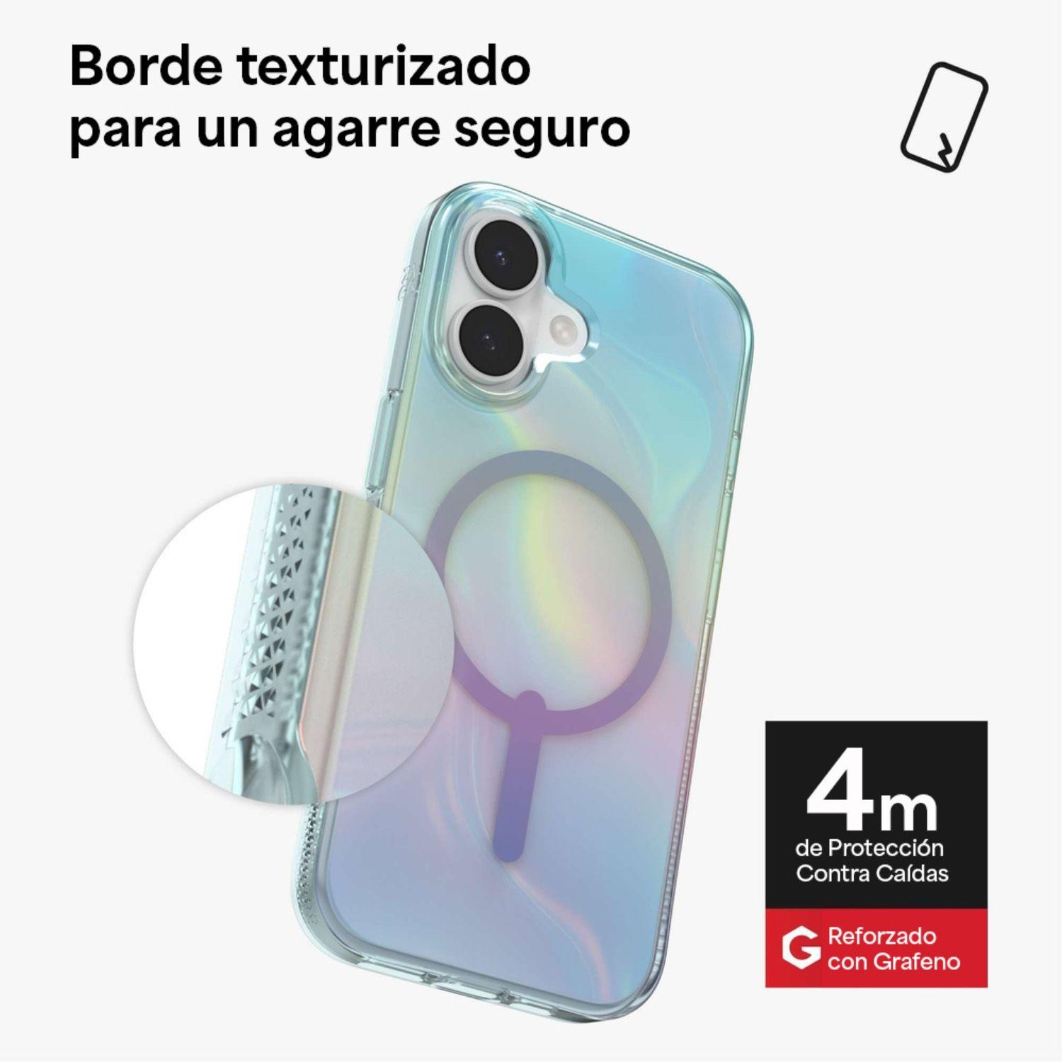 Carcasa Milan Snap para iPhone 17 Burbuja Iridiscente-3