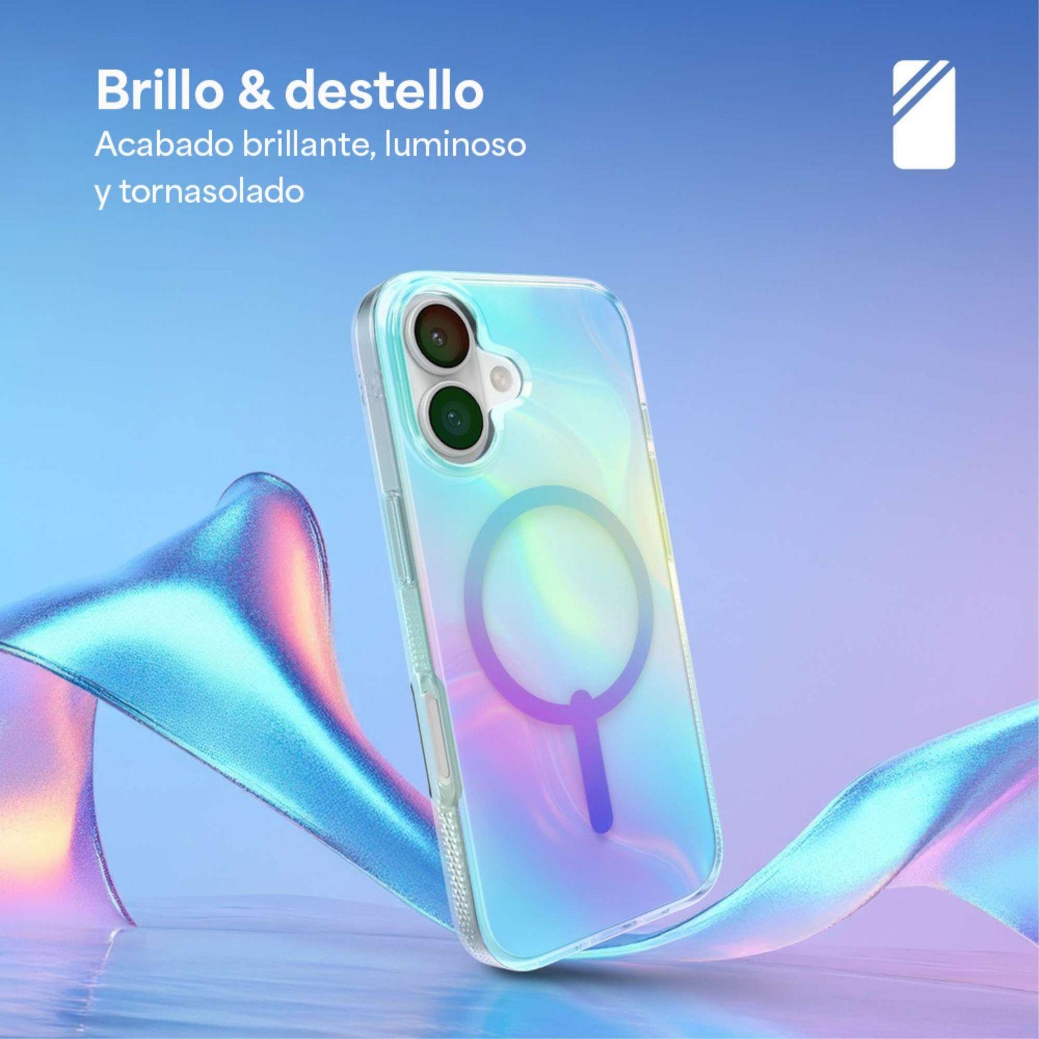 Carcasa Milan Snap para iPhone 17 Burbuja Iridiscente-4