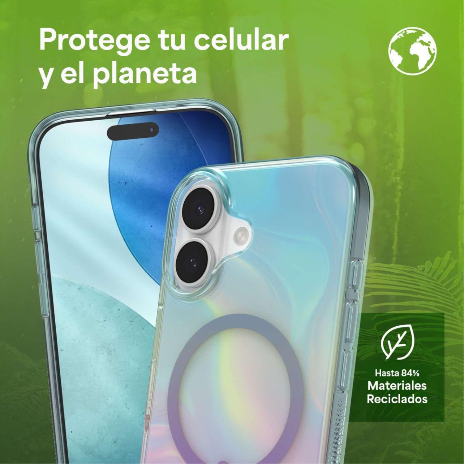 Carcasa Milan Snap para iPhone 17 Burbuja Iridiscente-5