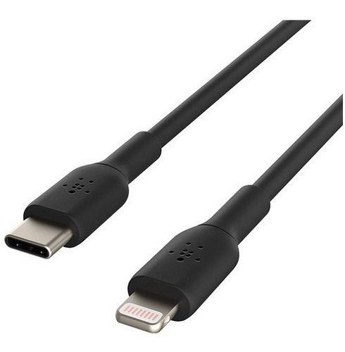 Cable Lightning A Usb-c 1mt Belkin Negro Boostcharge-0