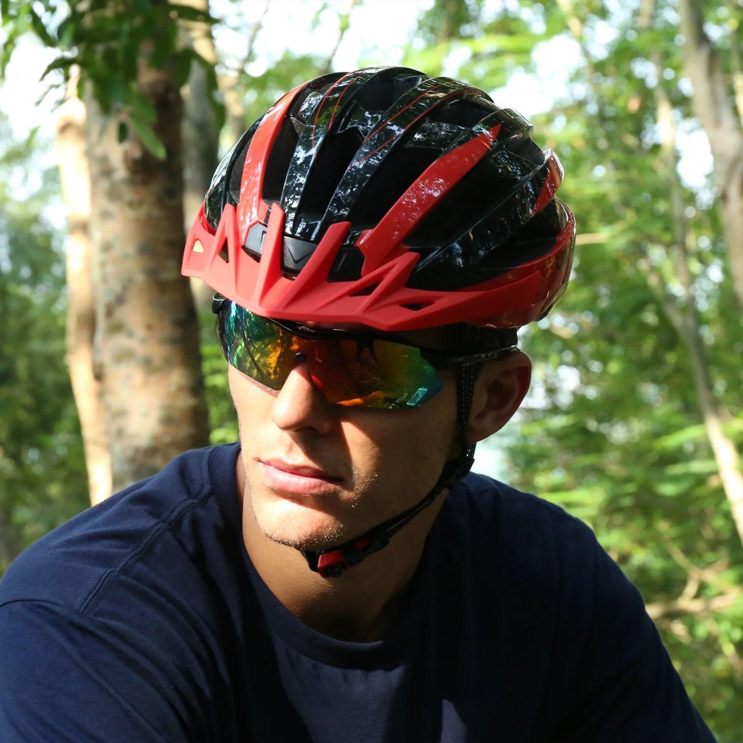 Casco Inteligente LED LIVALL MT1 NEO Talla M Rojo-1