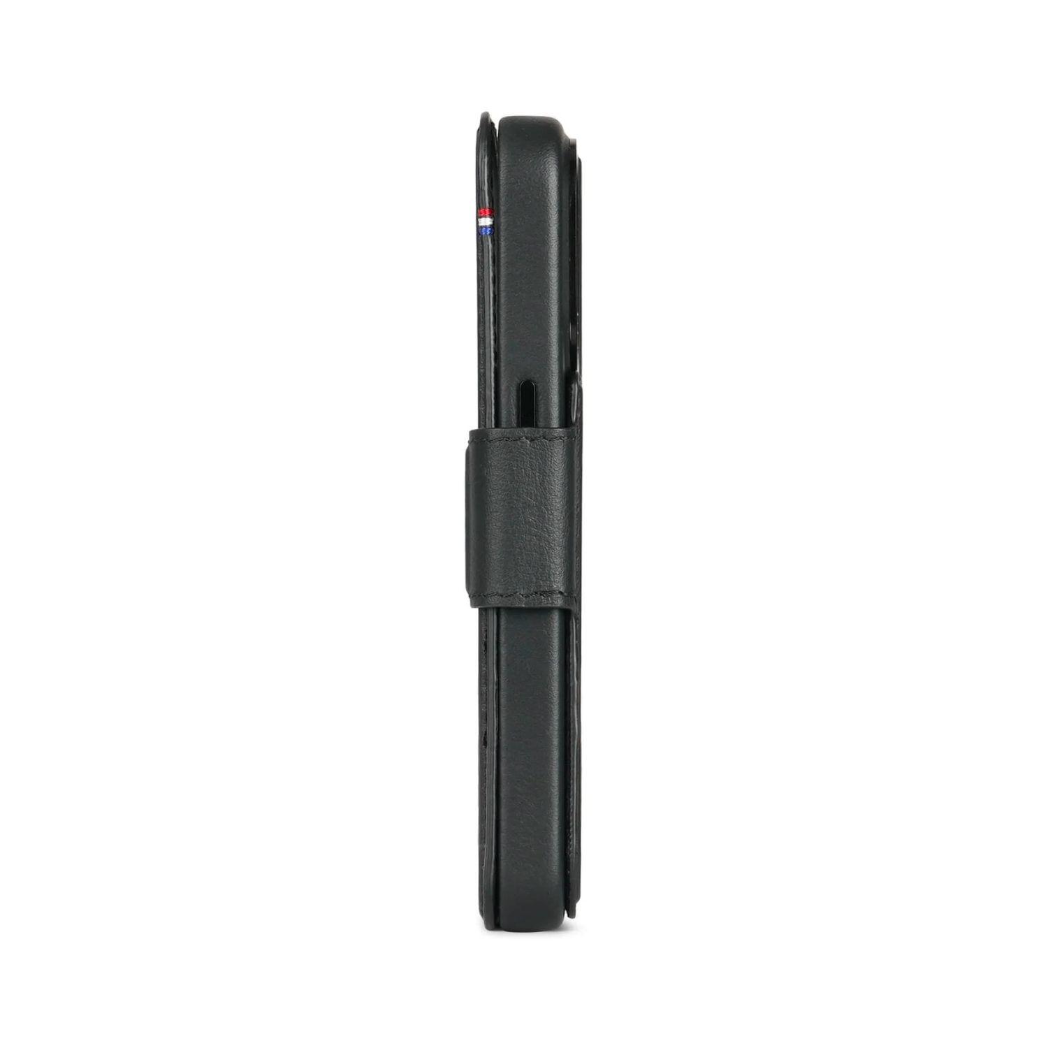 Funda cuero Wallet con MagSafe iPhone 15 Pro Decoded Negro-3