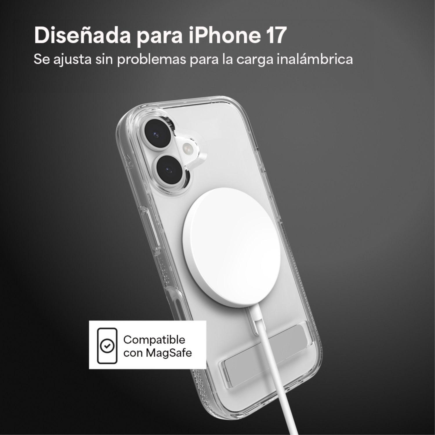 Carcasa Crystal Palace Snap para iPhone 17 Transparente-3