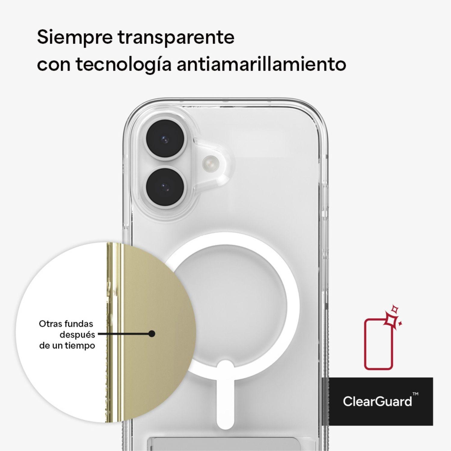 Carcasa Crystal Palace Snap para iPhone 17 Transparente-4