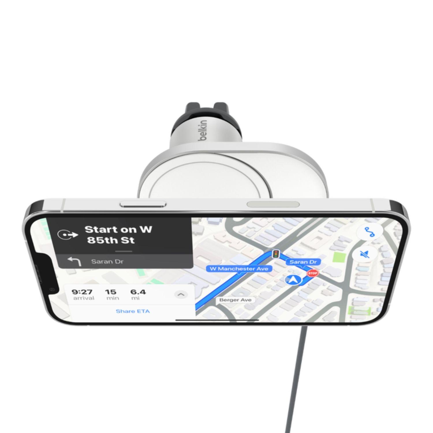 Cargador para auto compatible MagSafe Belkin BoostCharge Pro-2