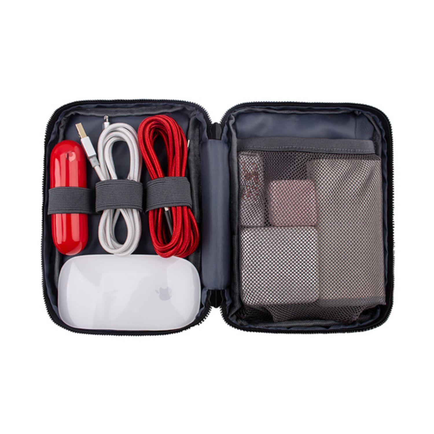 Bolso Organizador De Cables Y Accesorios Jcpal Gris-0