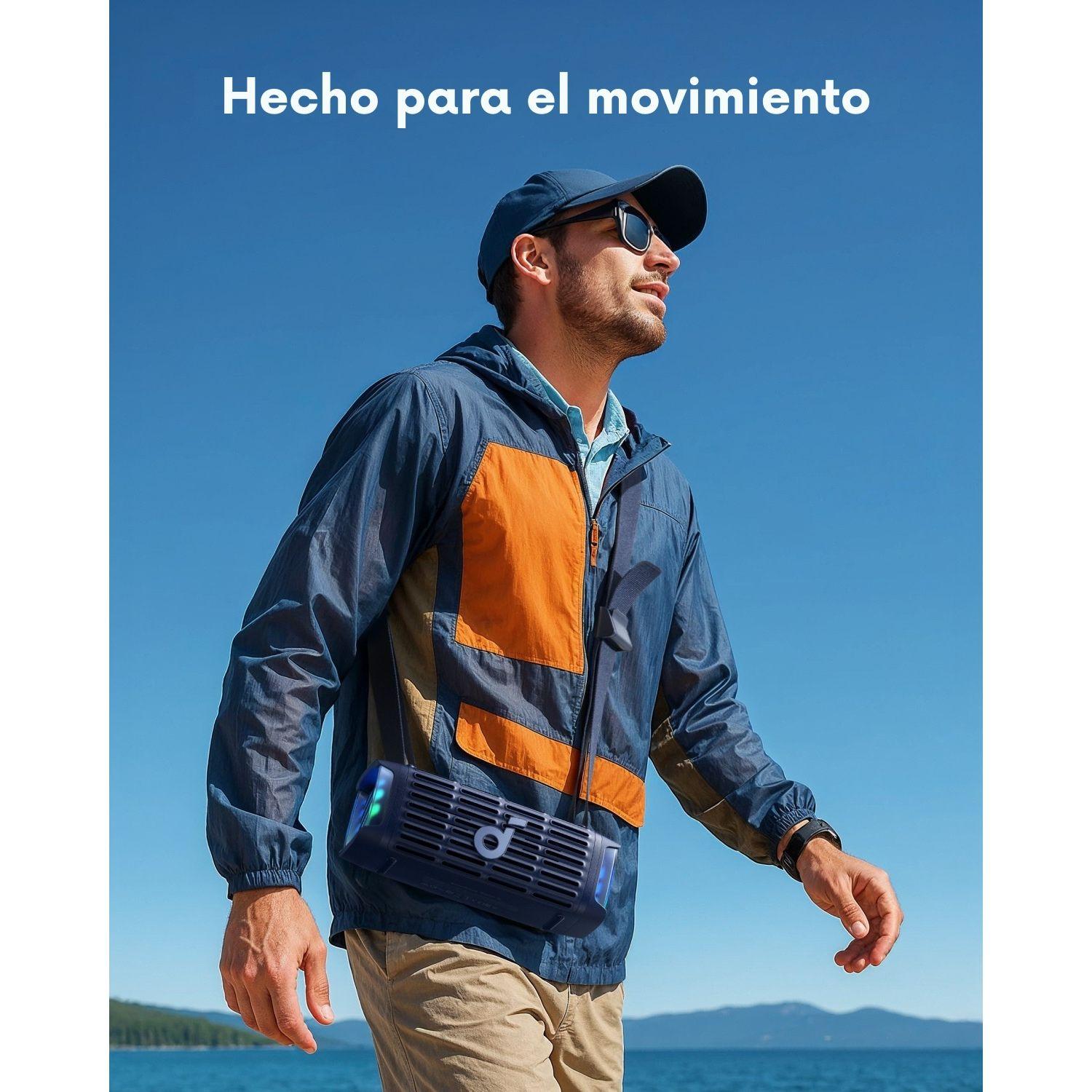 Parlante Portátil Boom 3i Soundcore Waterproof Negro-7