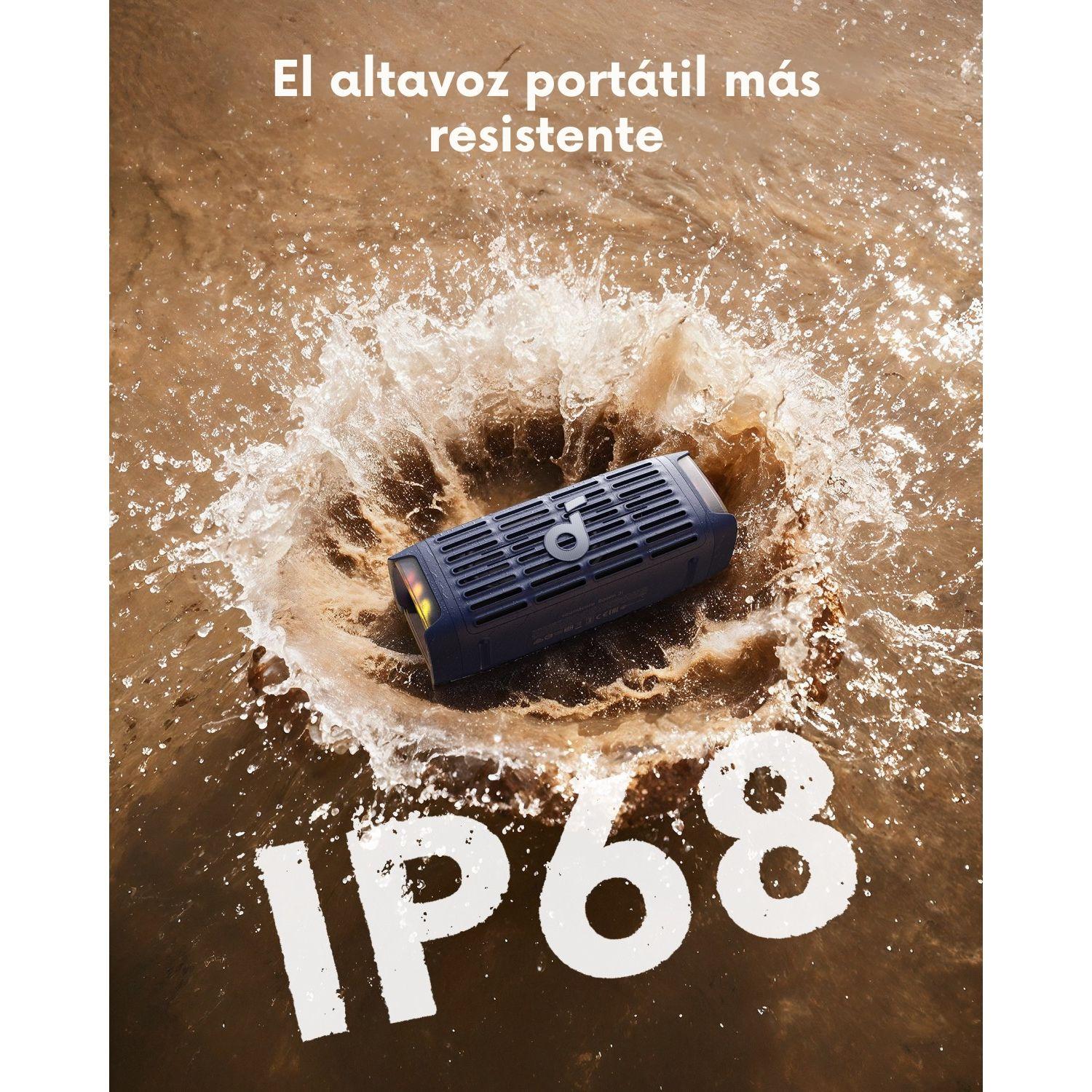 Parlante Portátil Boom 3i Soundcore Waterproof Azul-7