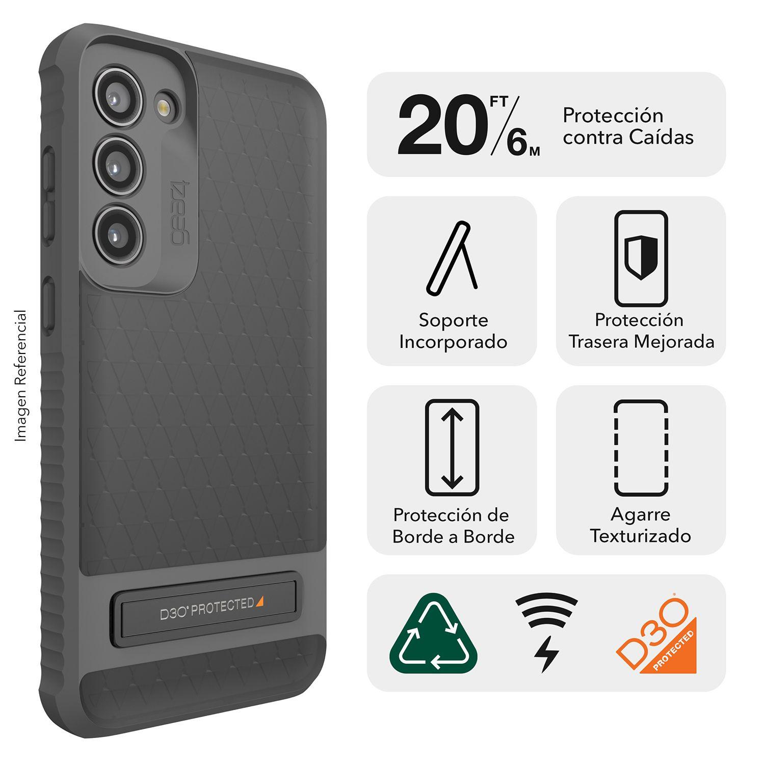 Carcasa Gear4 Everest con Kickstand para Samsung Galaxy S23+-1