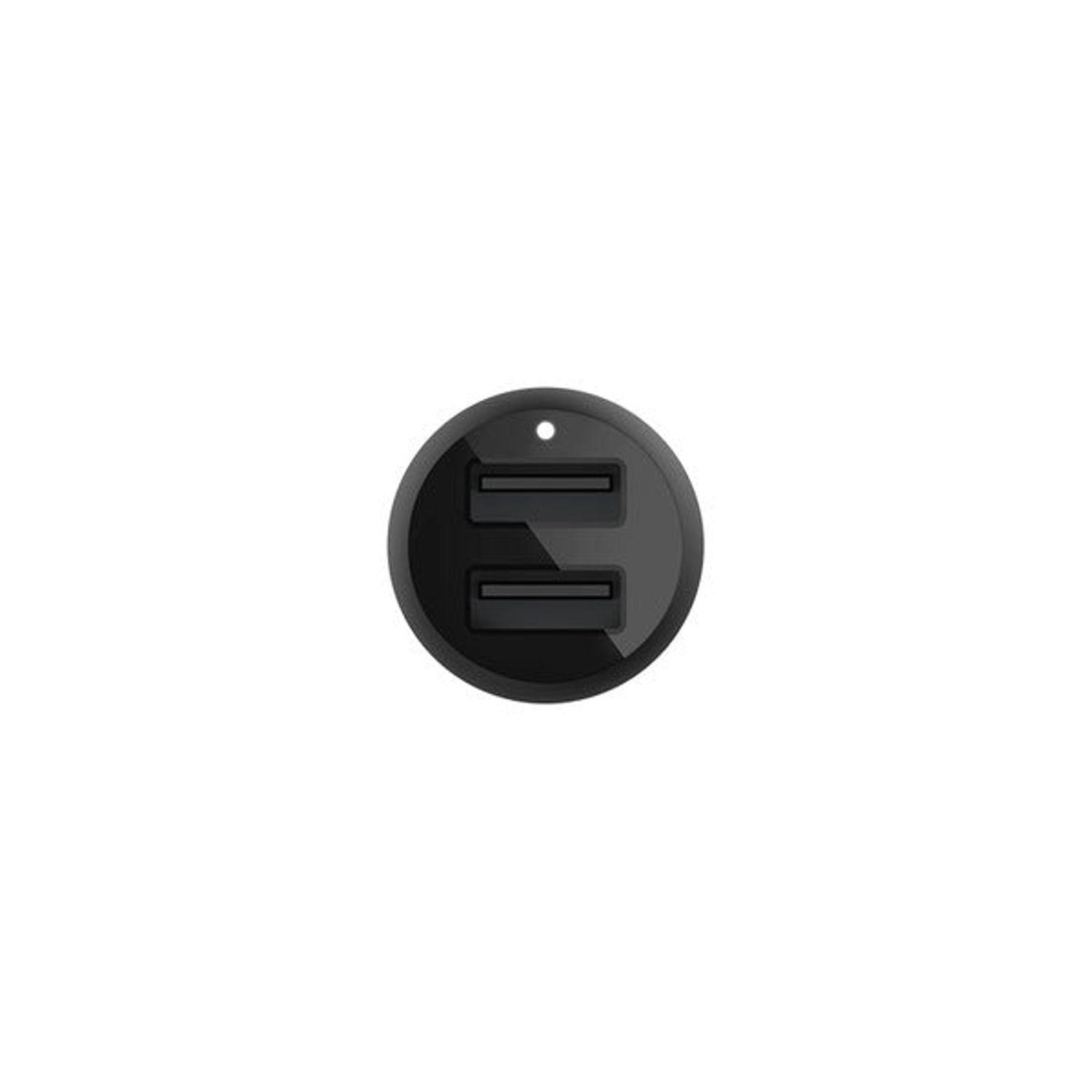 Cargador Dual para auto USB-A  24W con cable Lightning-3