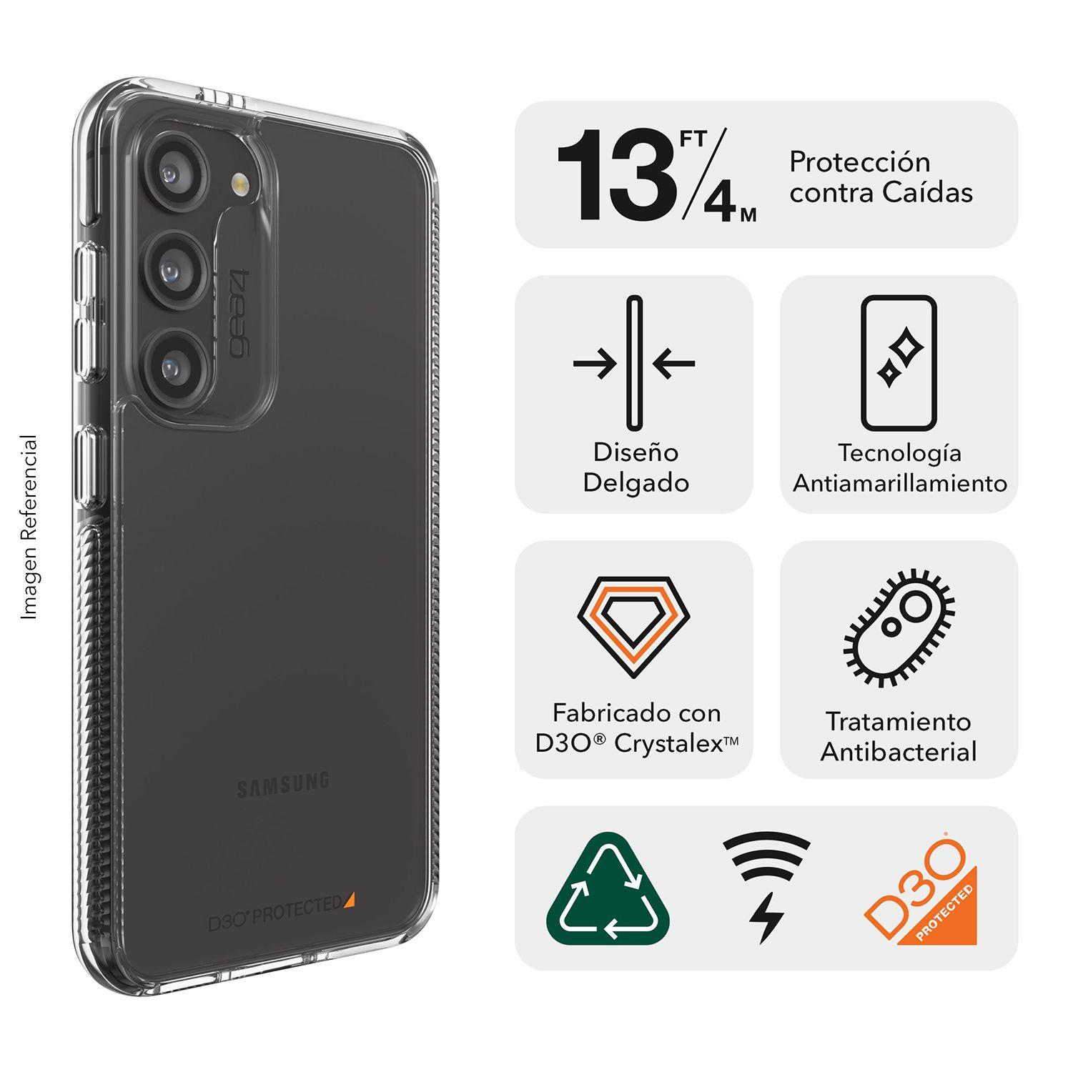 Carcasa Gear4 Crystal Palace D3O para Samsung Galaxy S23-1