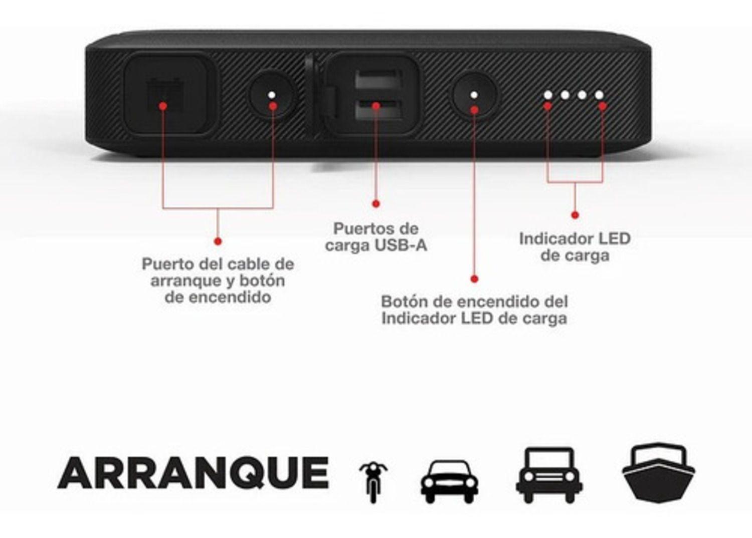 Bateria Para Auto Powerstation Rugged Mophie Negro-3