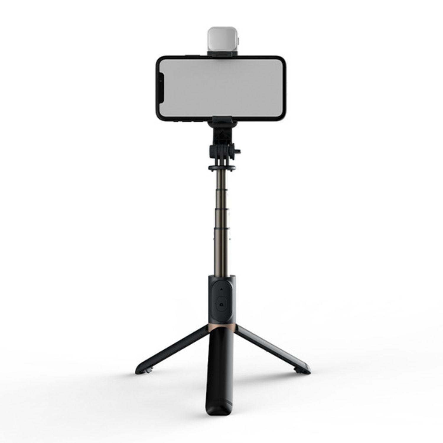 Selfie Stick Con Luz Led Ajustable Y Control Remoto Dusted-3