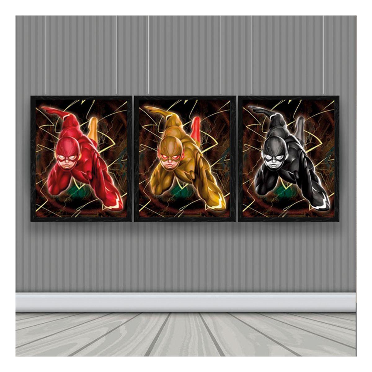 Flash Cuadro 3D Efecto Lenticular 3 imagenes en 1-1