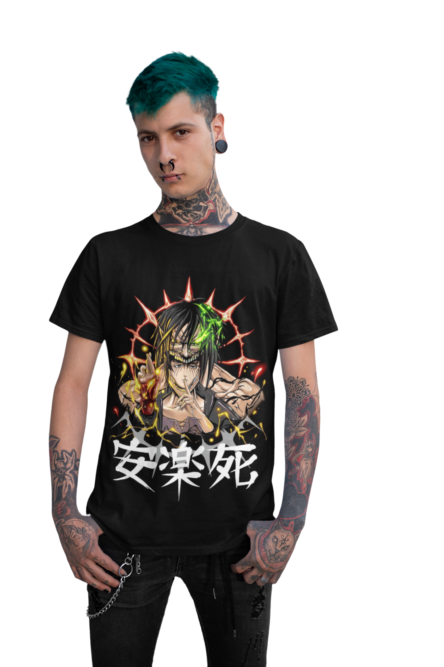 Polera Shingeki No Kyojin EREN TITAN-0