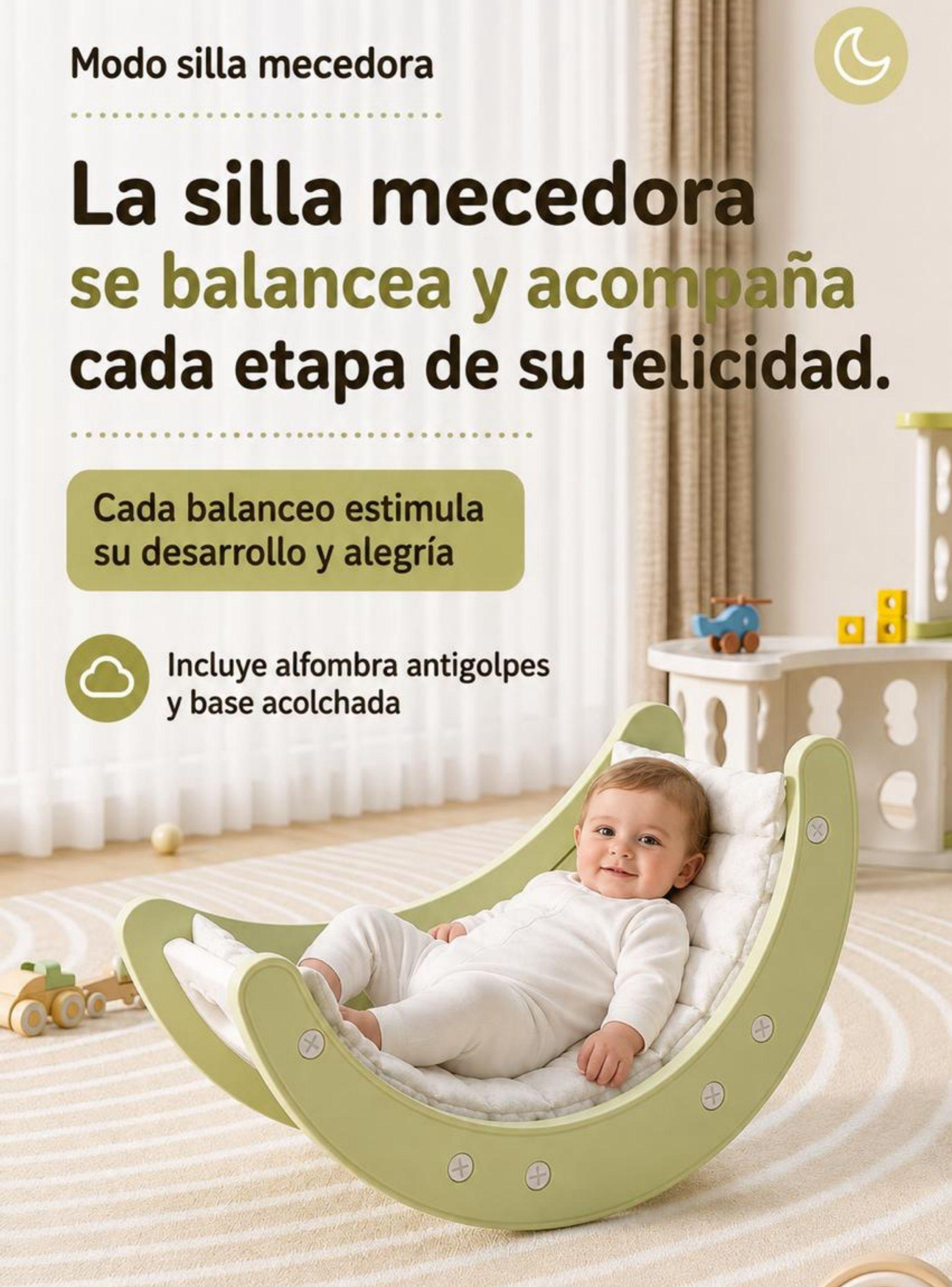 Juguete Escalador Niños LuBabycas Y Alfombra Luna LuBabycas-4
