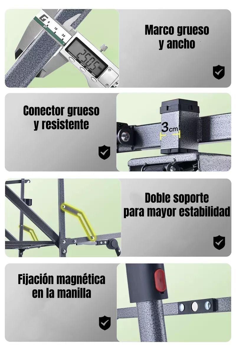 Carro Camping Expandible Multifuncional Doble Manilla Meteor-2