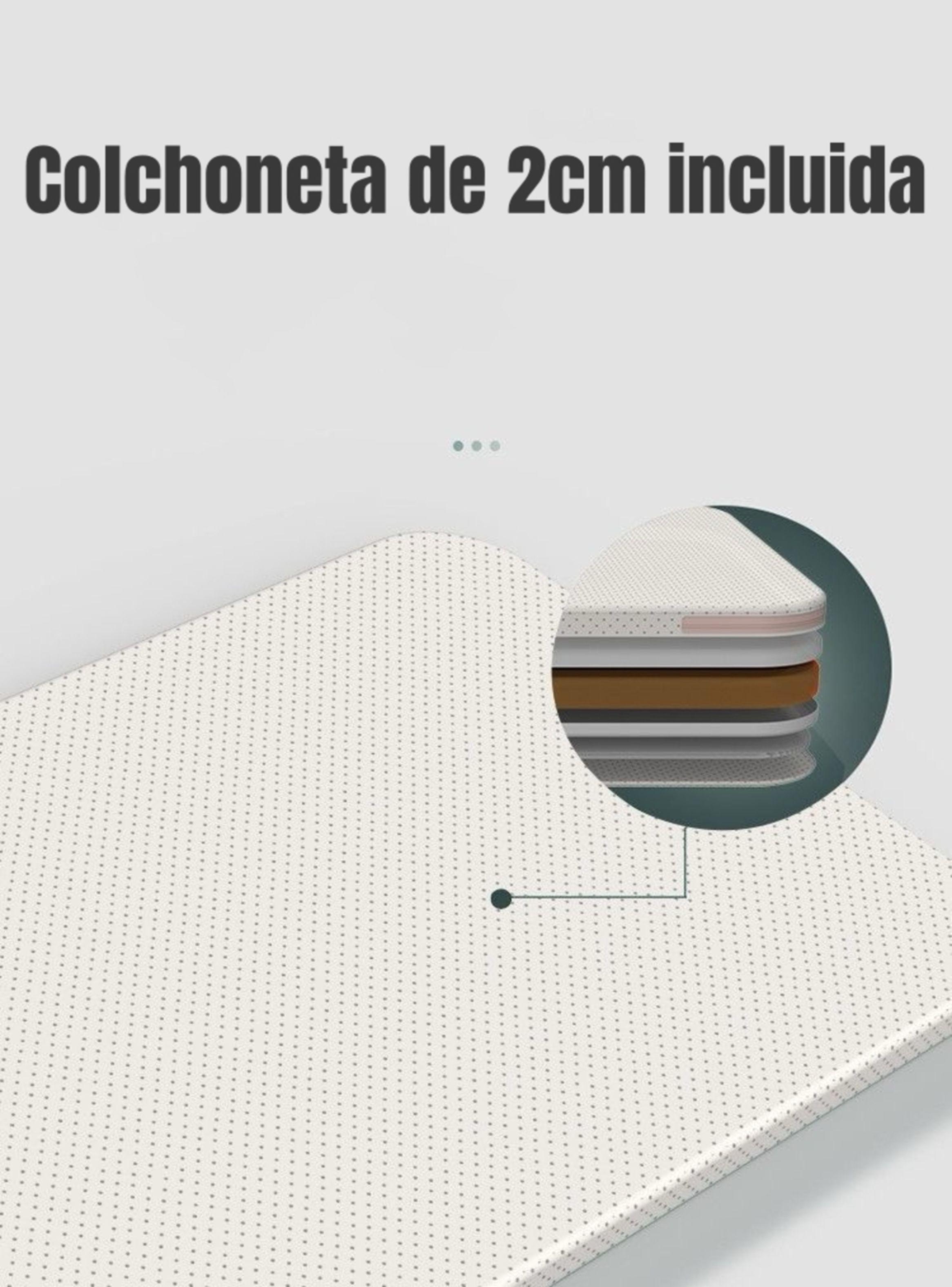 Cuna Colecho Bebé Con Mosquitero Verde Lubabycas-4