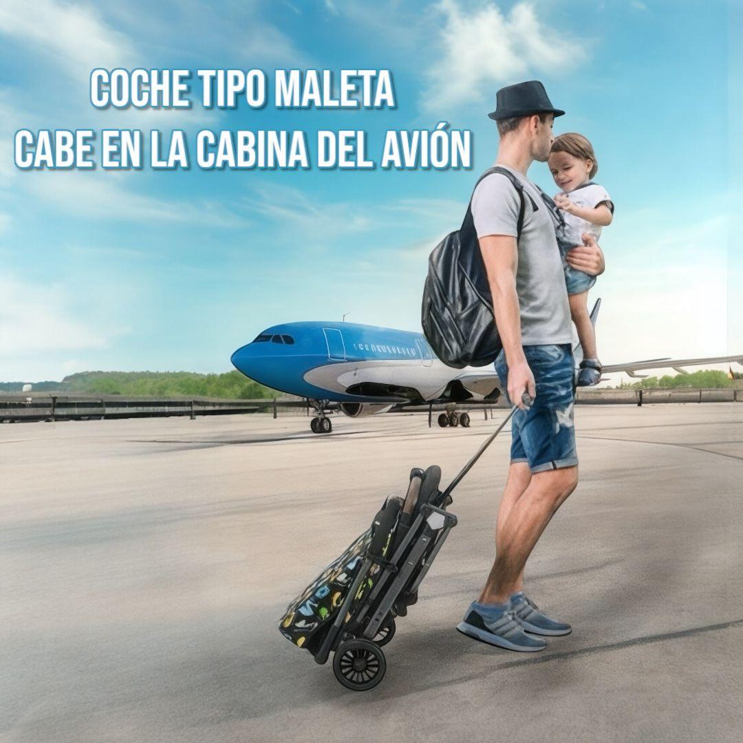 Coche De Paseo Tipo Maleta 0-3 años Milan Gris By LuBabycas-2