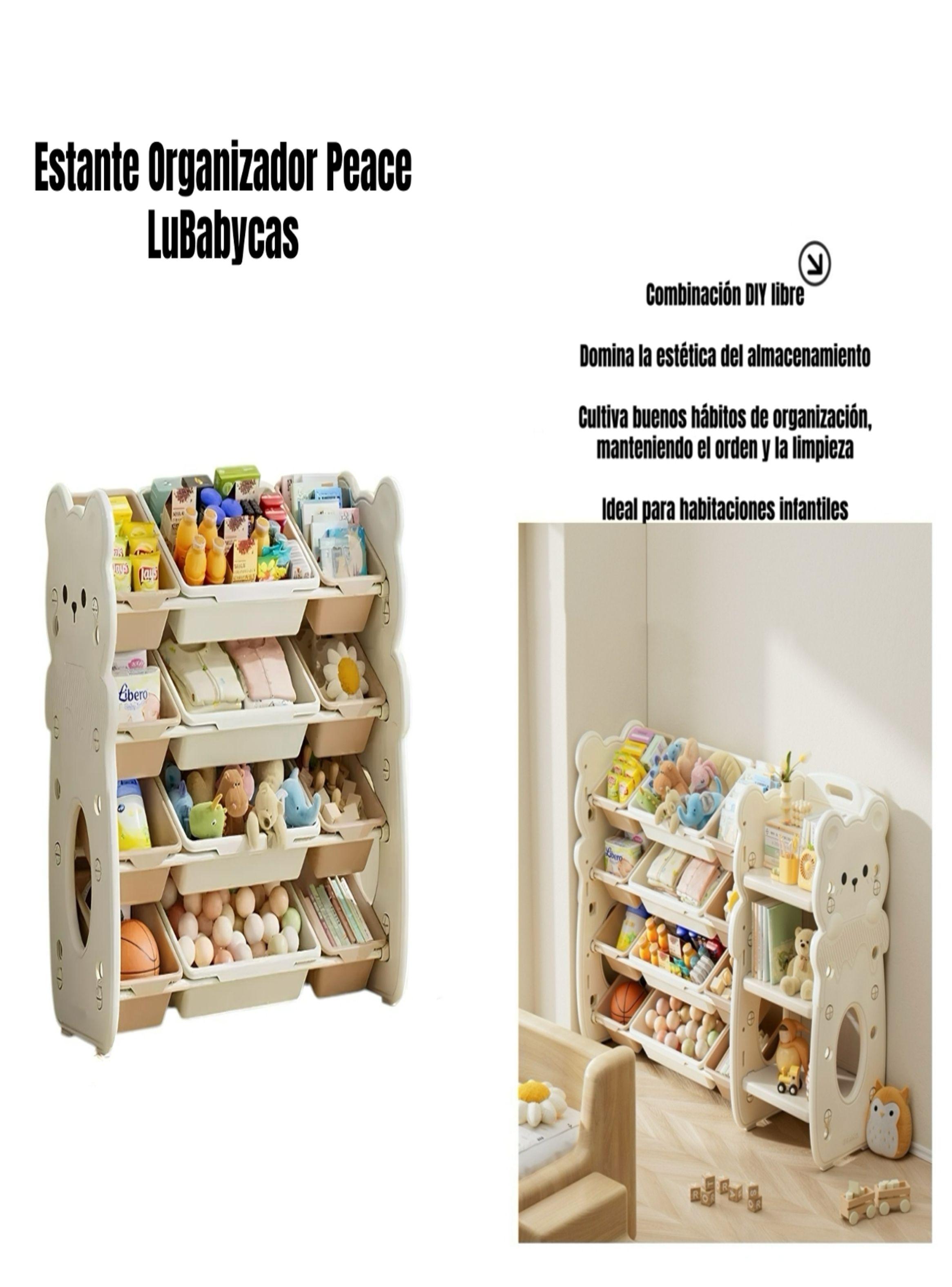 Estante Infantil Organizador De Juguetes Peace LuBabycas-2