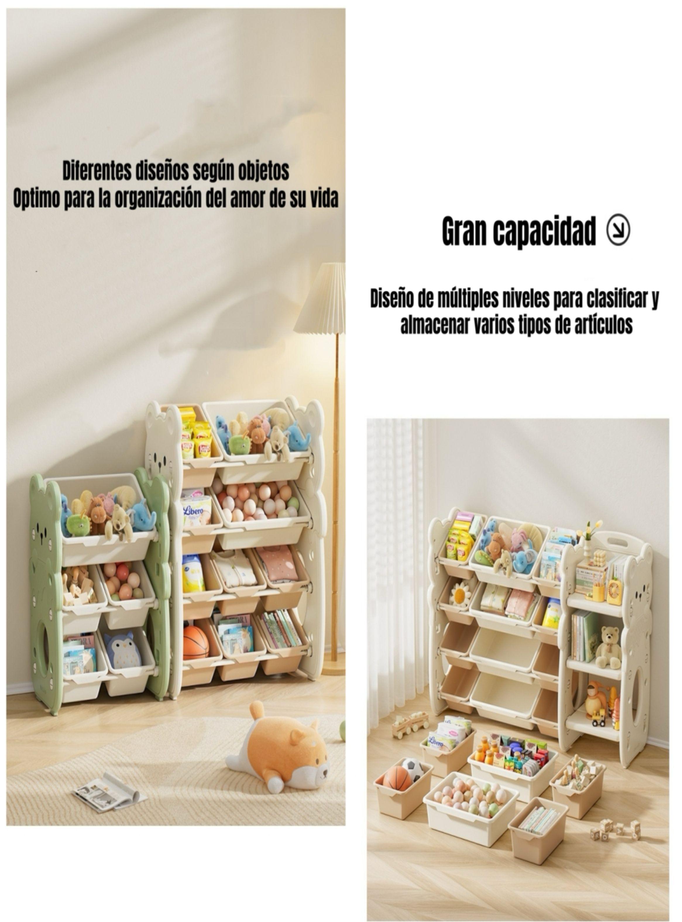 Estante Infantil Organizador De Juguetes Peace LuBabycas-4