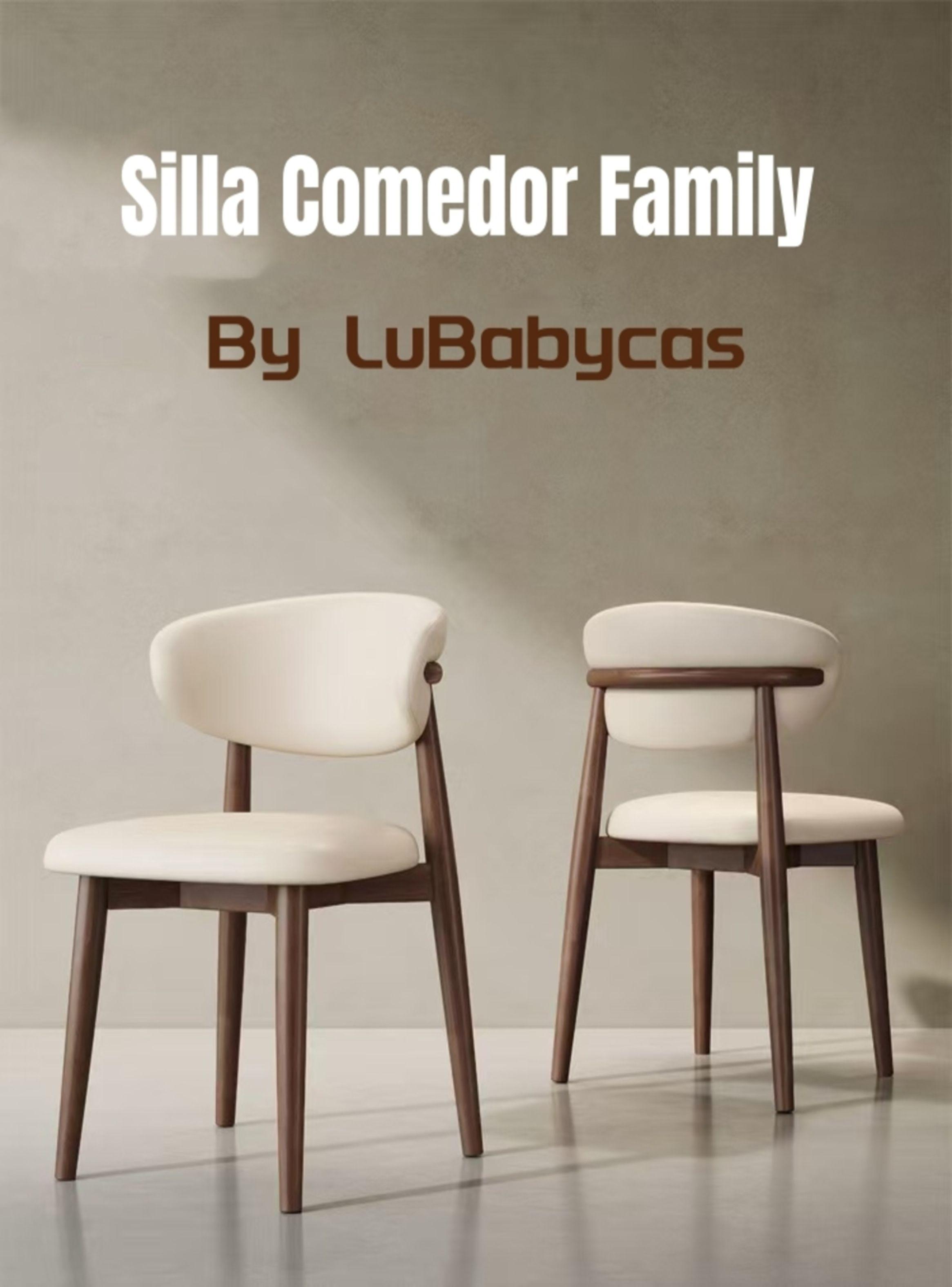 Pack 2 Sillas de Comedor Color Madera Family By LuBabycas-2