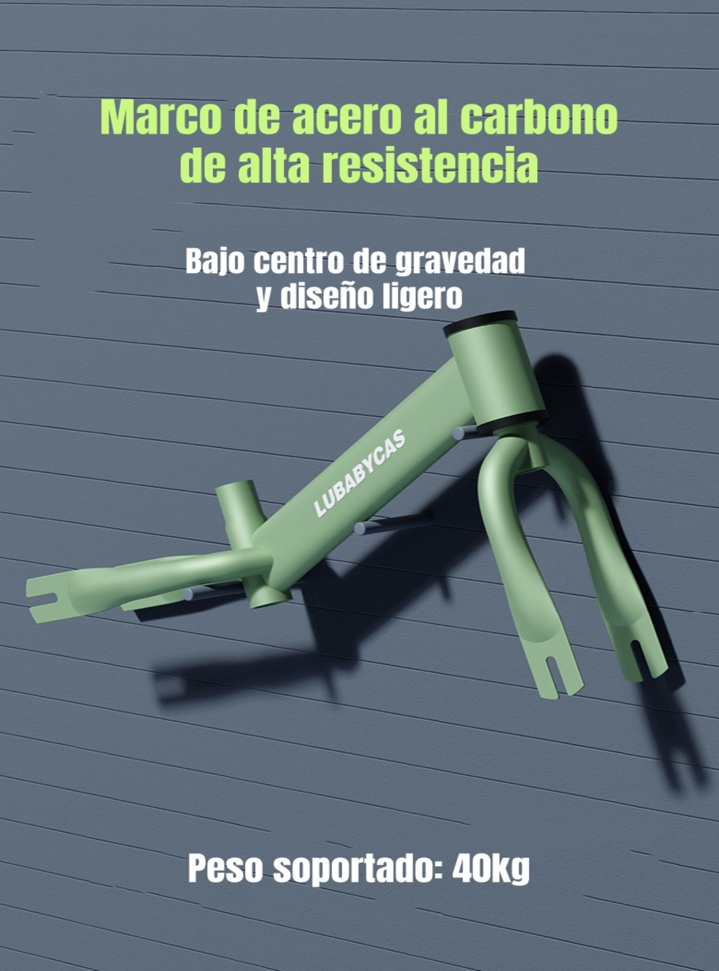 Bicicleta De Equilibrio 2-6 Años Aro 12 Acent LuBabycas-4