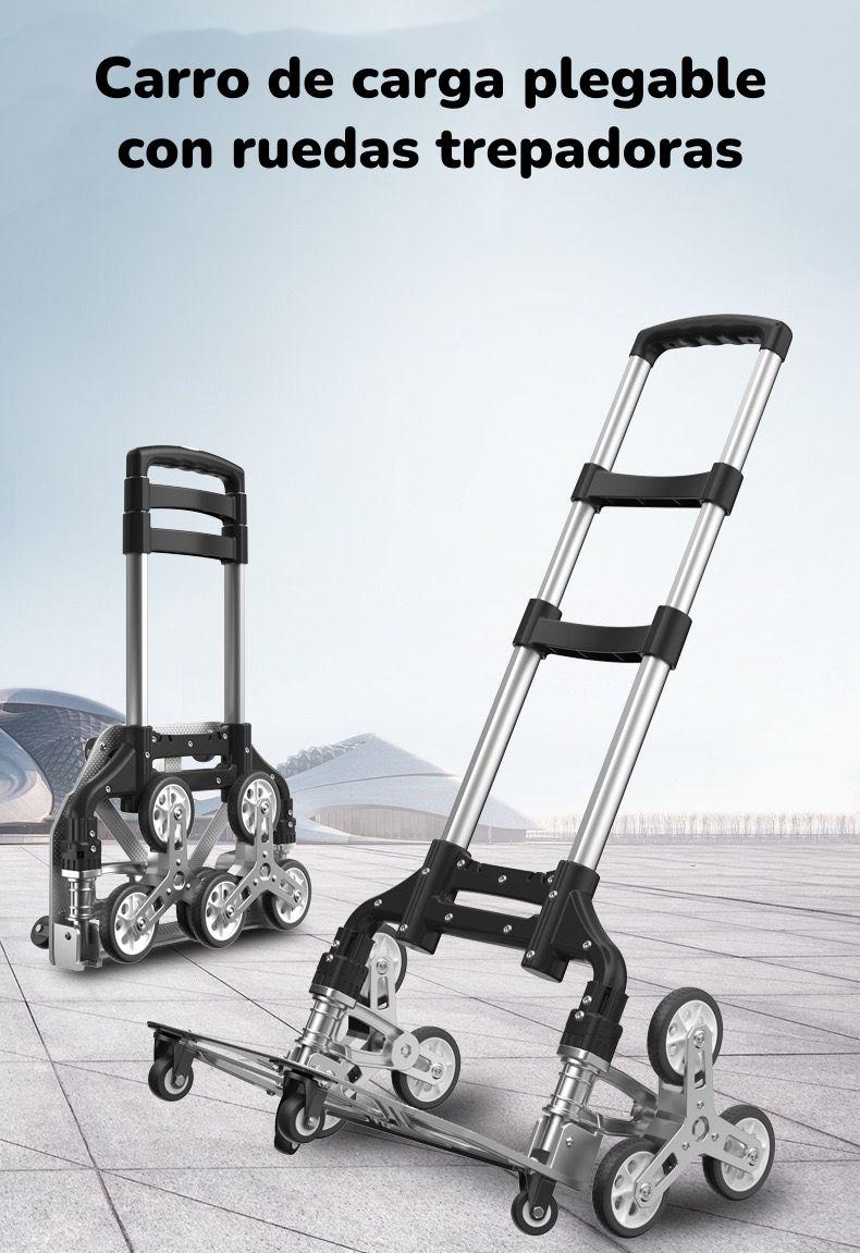 Carro De Carga Plegable Con Ruedas Trepadoras LuBabycas-1