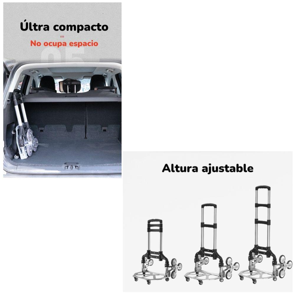 Carro De Carga Plegable Con Ruedas Trepadoras LuBabycas-6