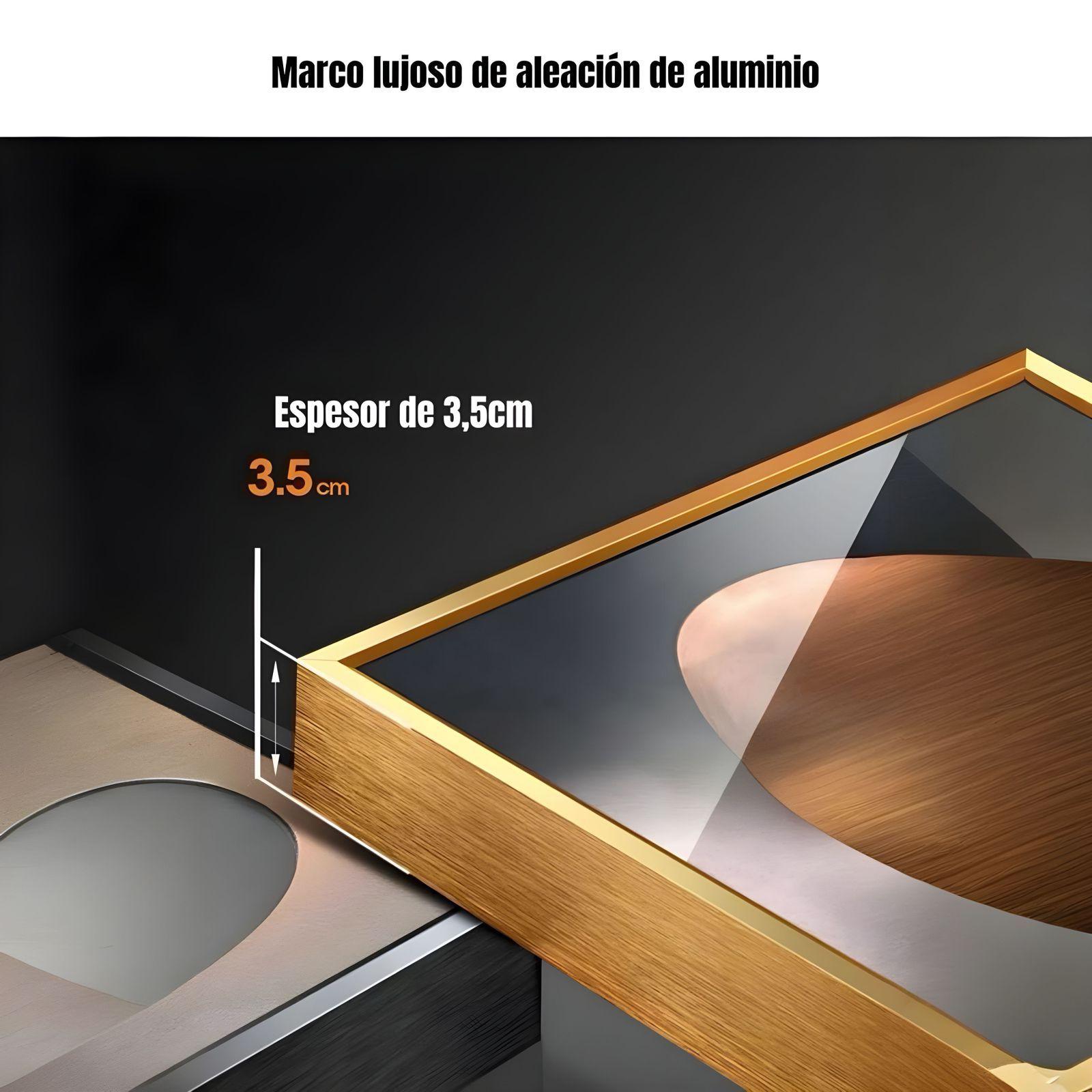 Set De 2 Cuadros Decorativos Marcos de Aluminio LuBabycas-3