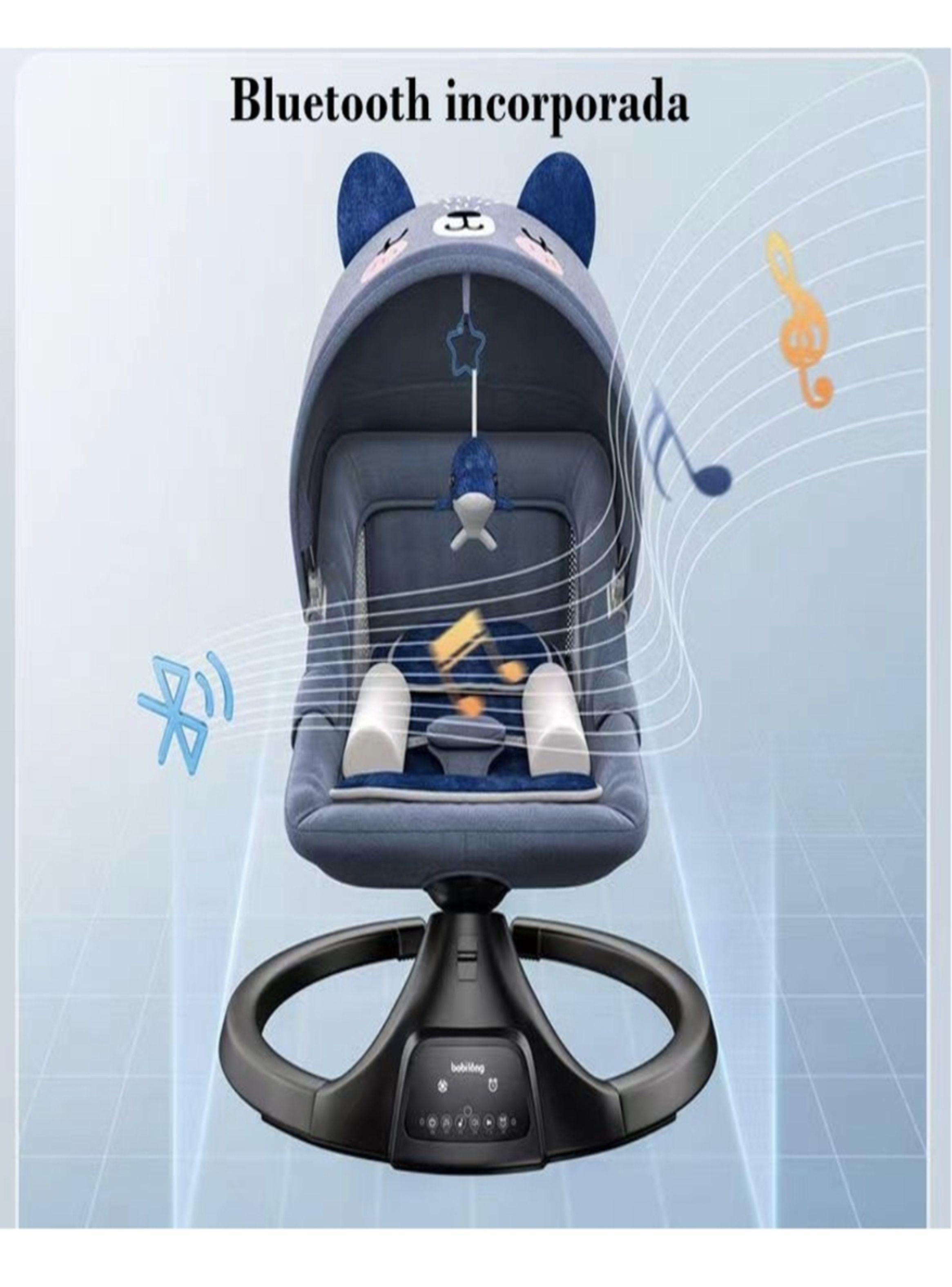 Mecedora Eléctrica Reclinable Bluetooth Lubabycas Universo-6