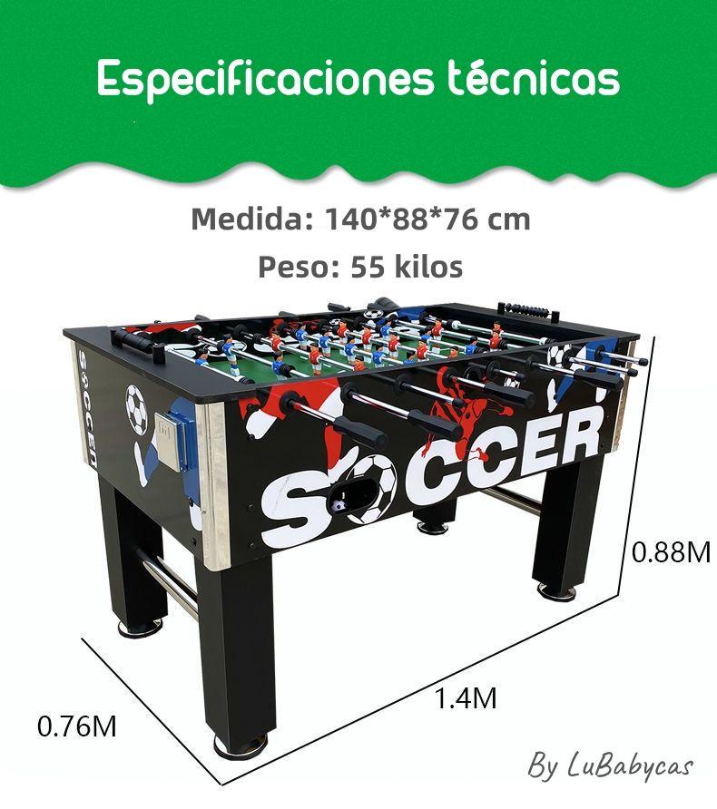 Taca Taca De Fútbol Madera 140*76cm Premium By Lubabycas-7