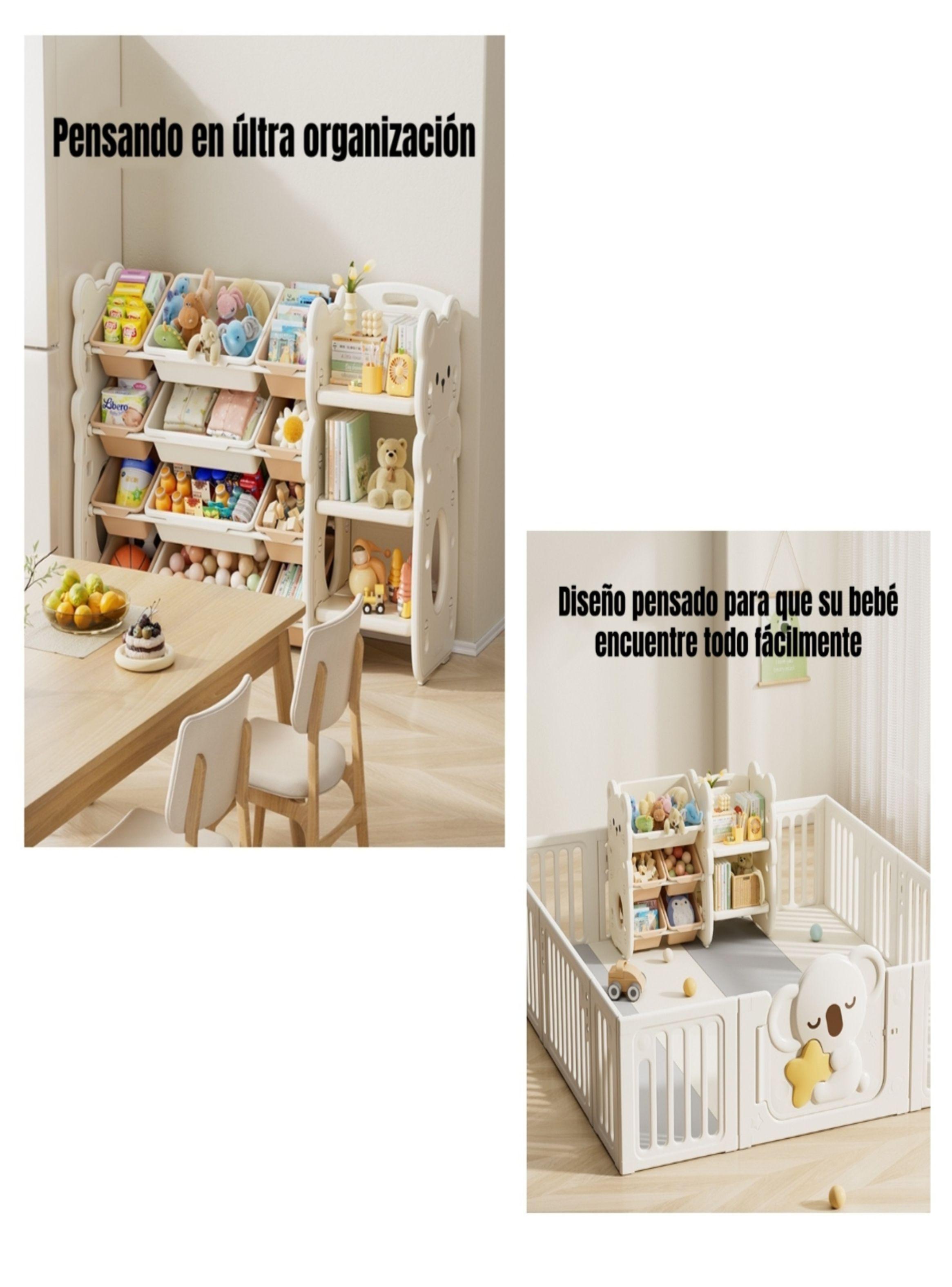 Estante Infantil Organizador De Juguetes Love LuBabycas-3