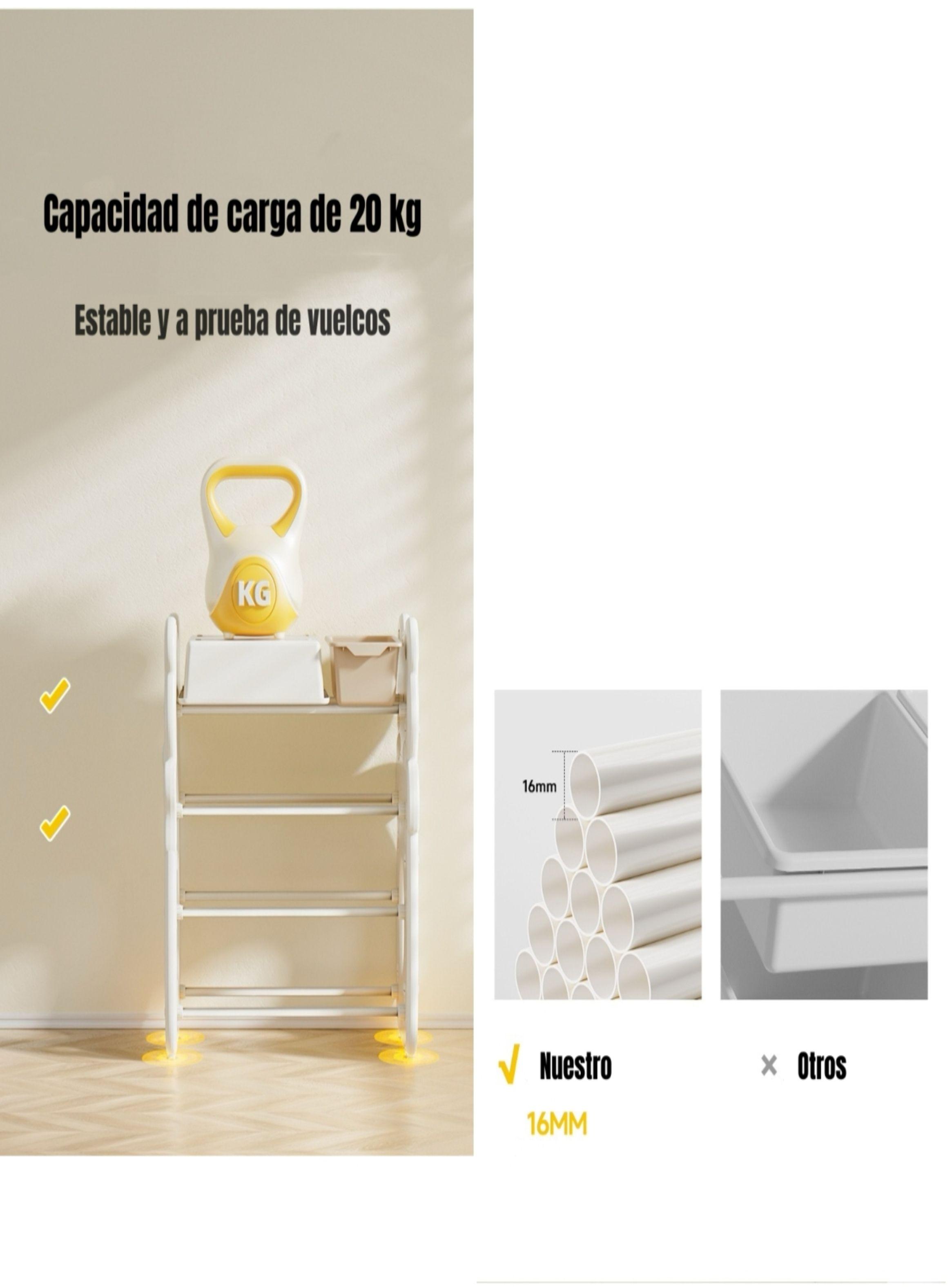 Estante Infantil Organizador De Juguetes Love LuBabycas-6