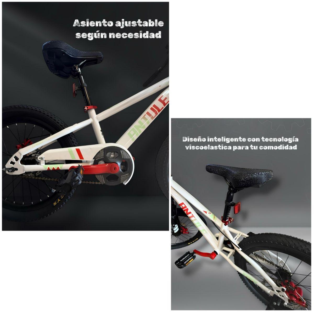 Bicicleta Infantil 6-9 Años Aro 18 Nexa LuBabycas-2