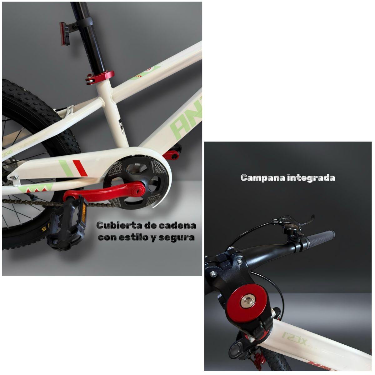 Bicicleta Infantil 6-9 Años Aro 18 Nexa LuBabycas-5