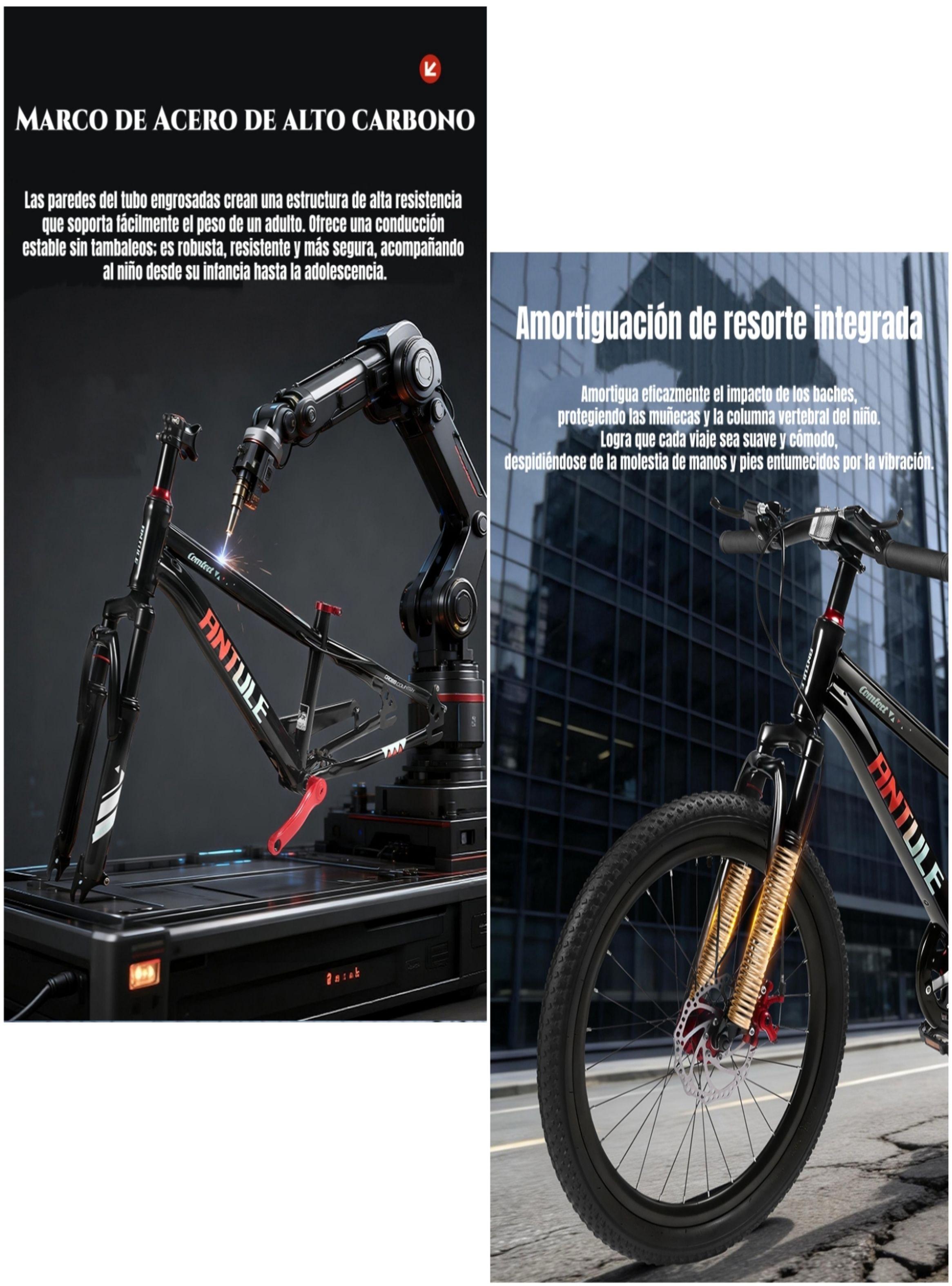 Bicicleta Infantil 6-9 Años Aro 18 Nexa LuBabycas-4