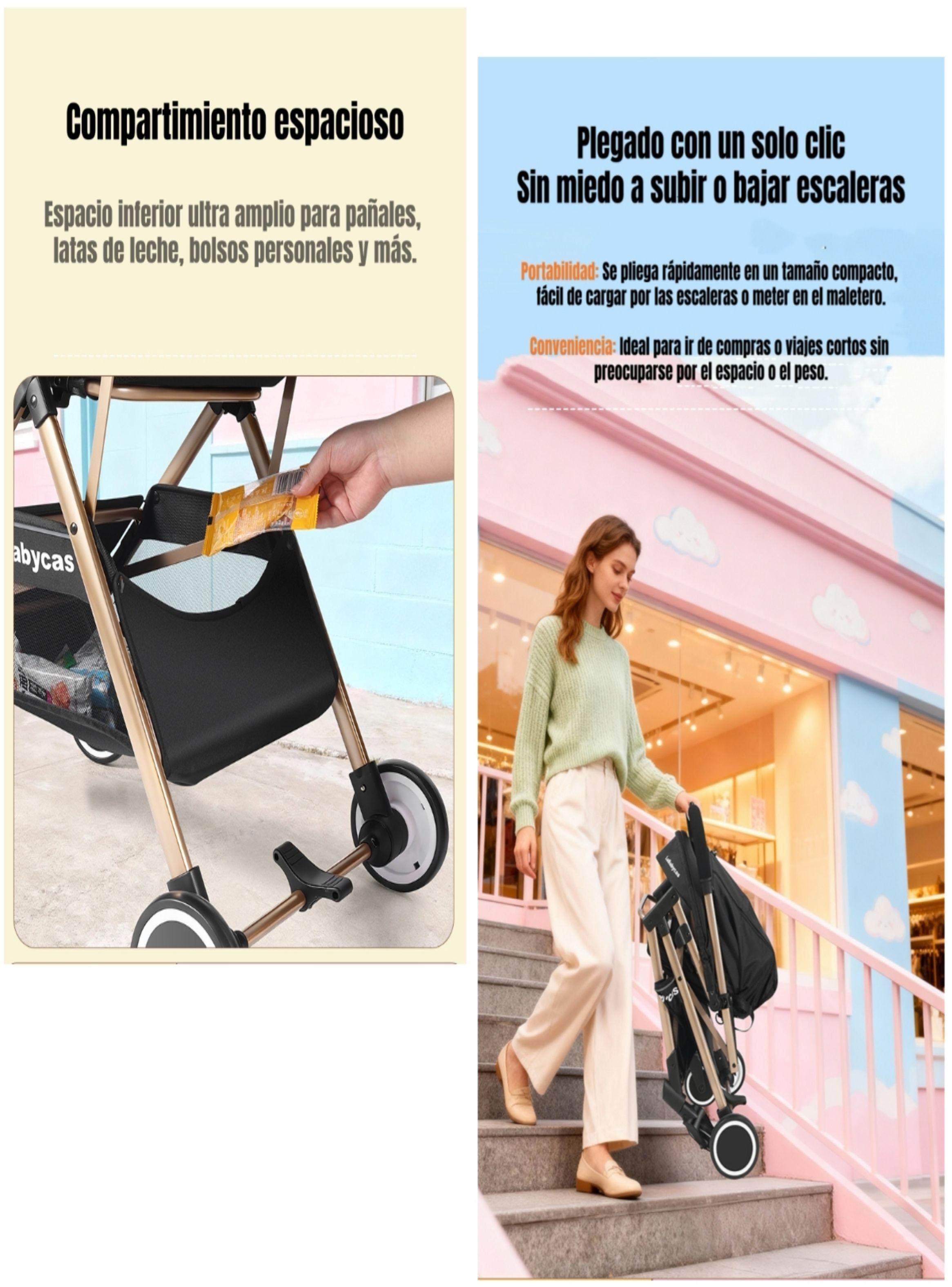 Coche De Paseo Últra Liviano 0-3 Años GTS LuBabycas-4